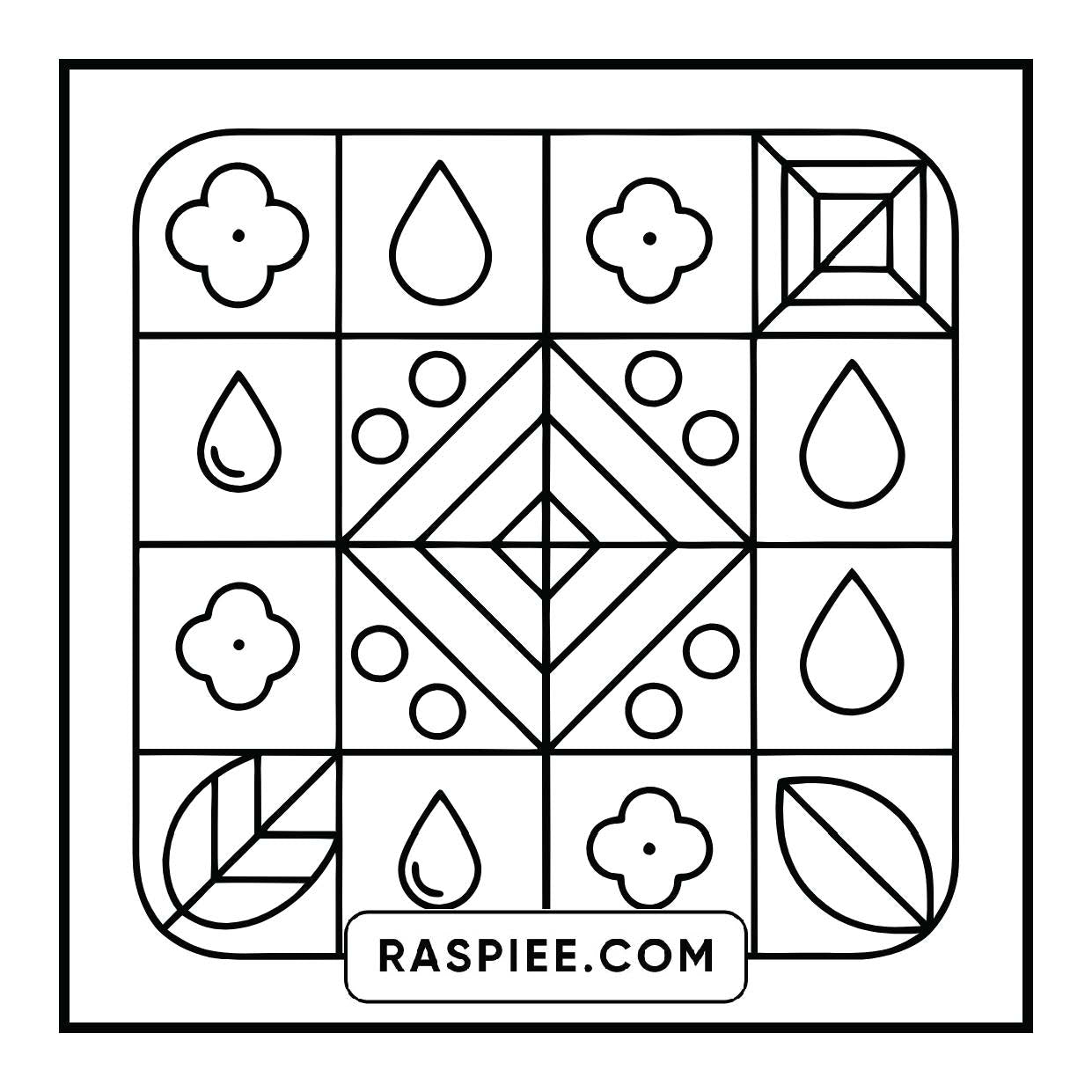 120 Bold and Easy Comfy Patterns Coloring Pages