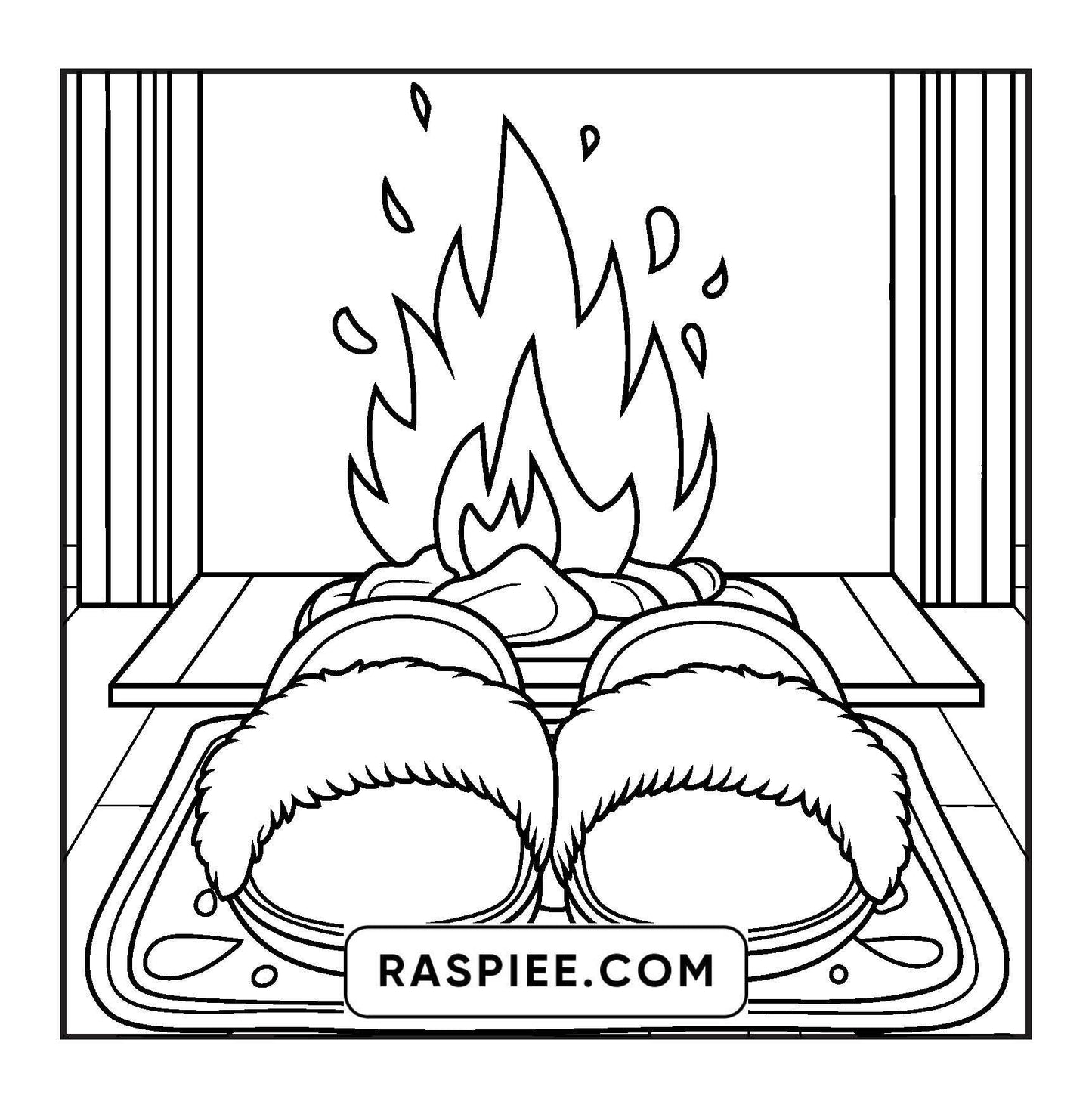 126 Bold and Easy Cozy Winter Coloring Pages