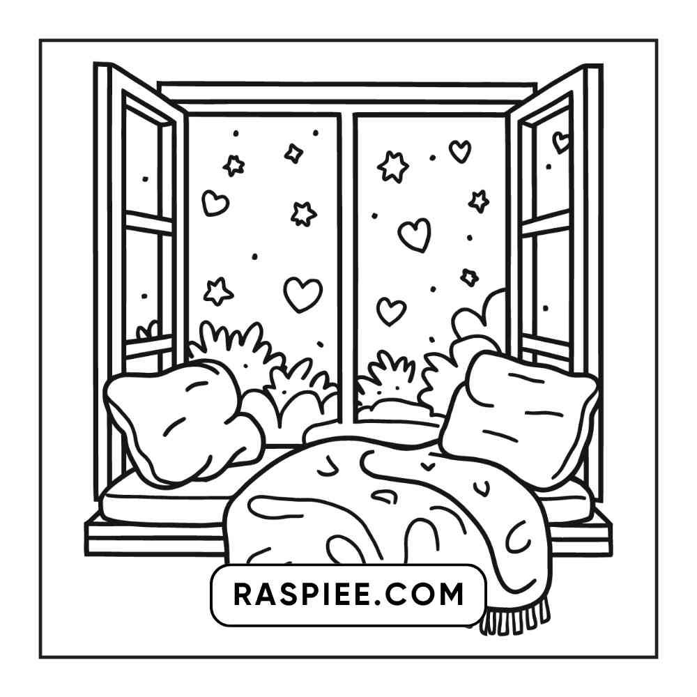 90 Bold and Easy Stress Relief Coloring Pages Printable PDF Instant Download