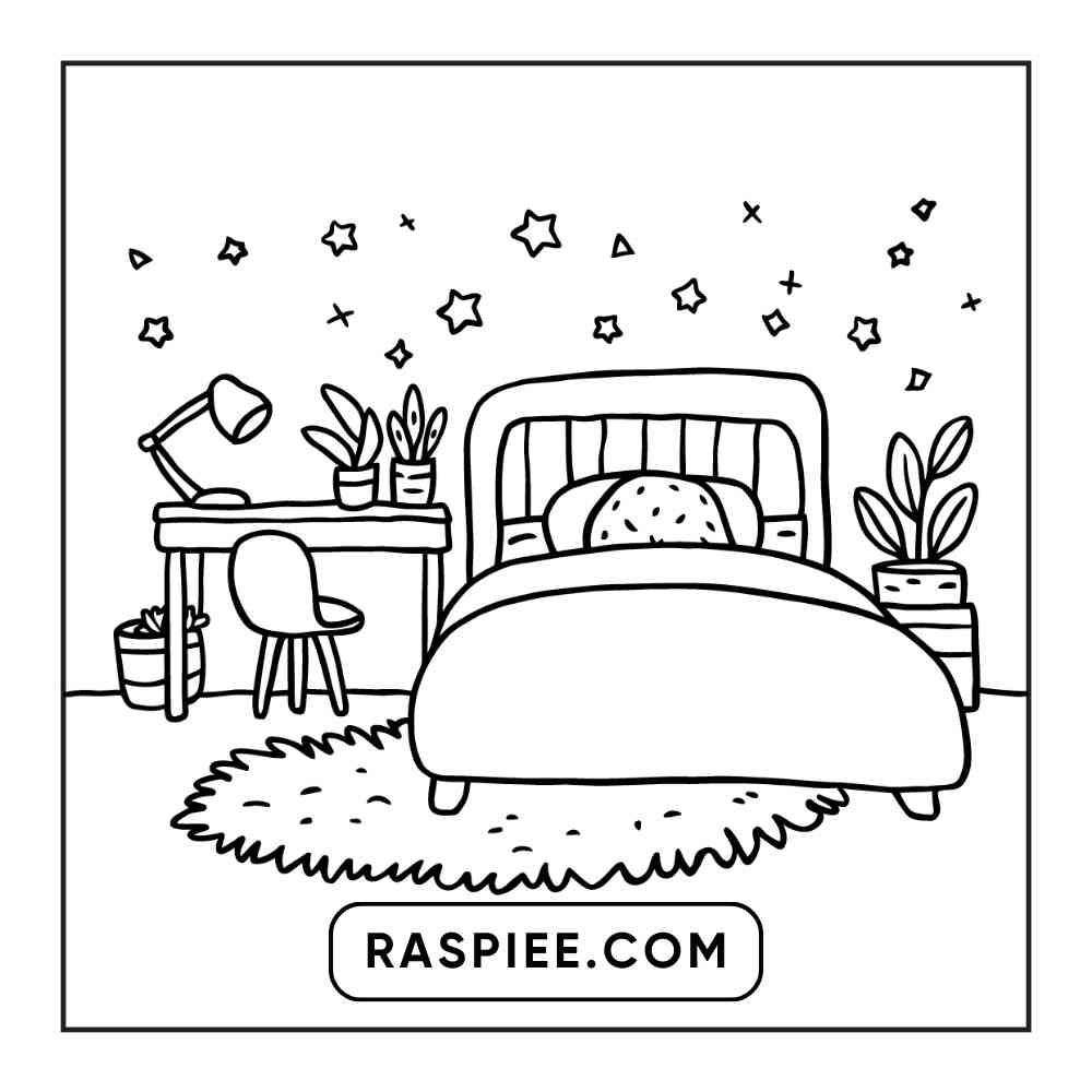 90 Bold and Easy Stress Relief Coloring Pages Printable PDF Instant Download