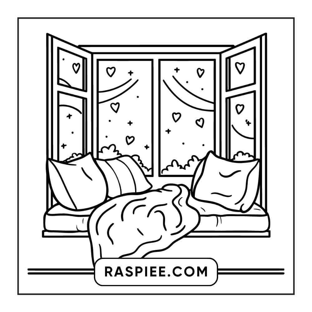 90 Bold and Easy Stress Relief Coloring Pages Printable PDF Instant Download