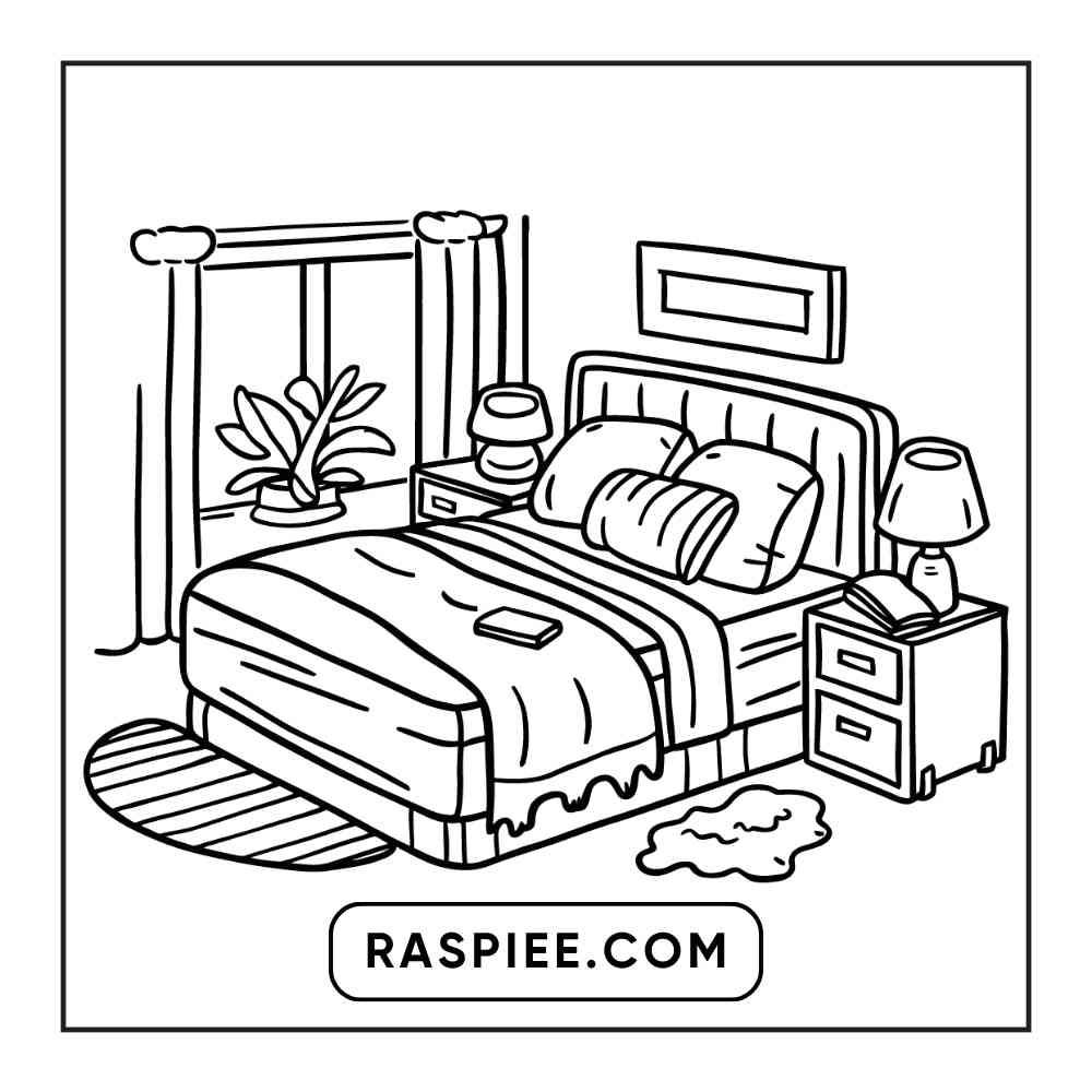 90 Bold and Easy Stress Relief Coloring Pages Printable PDF Instant Download