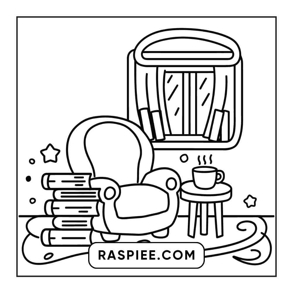 90 Bold and Easy Stress Relief Coloring Pages Printable PDF Instant Download