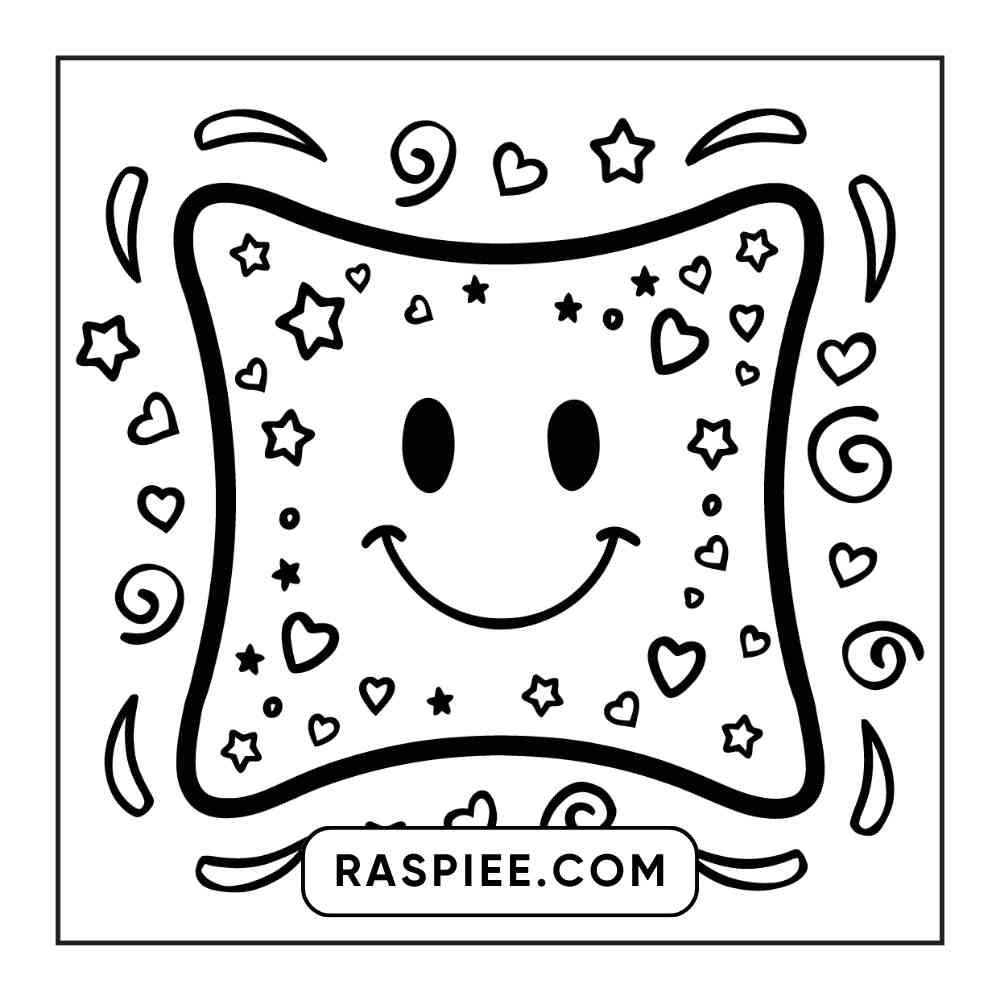 90 Bold and Easy Stress Relief Coloring Pages Printable PDF Instant Download