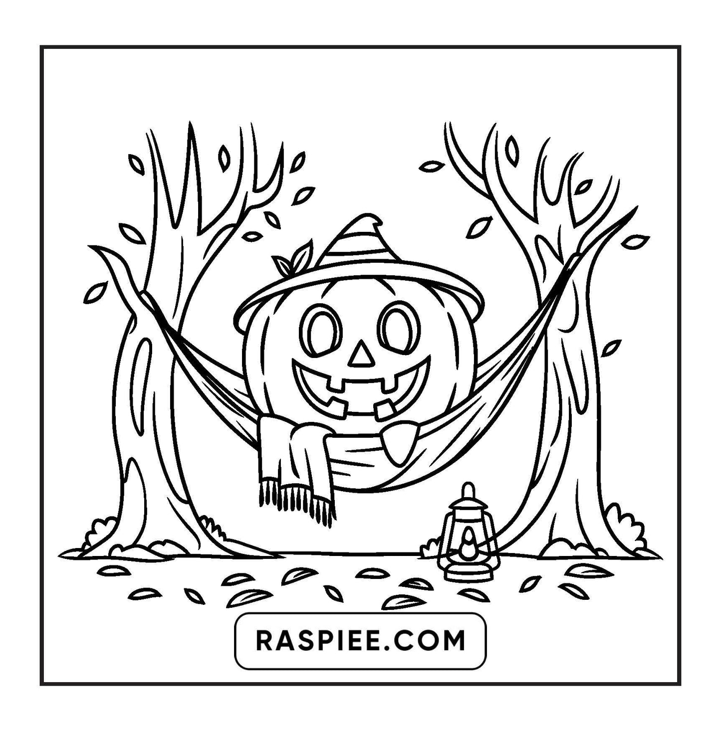 93 Bold and Easy Little Spooky Coloring Pages Printable PDF Instant Download