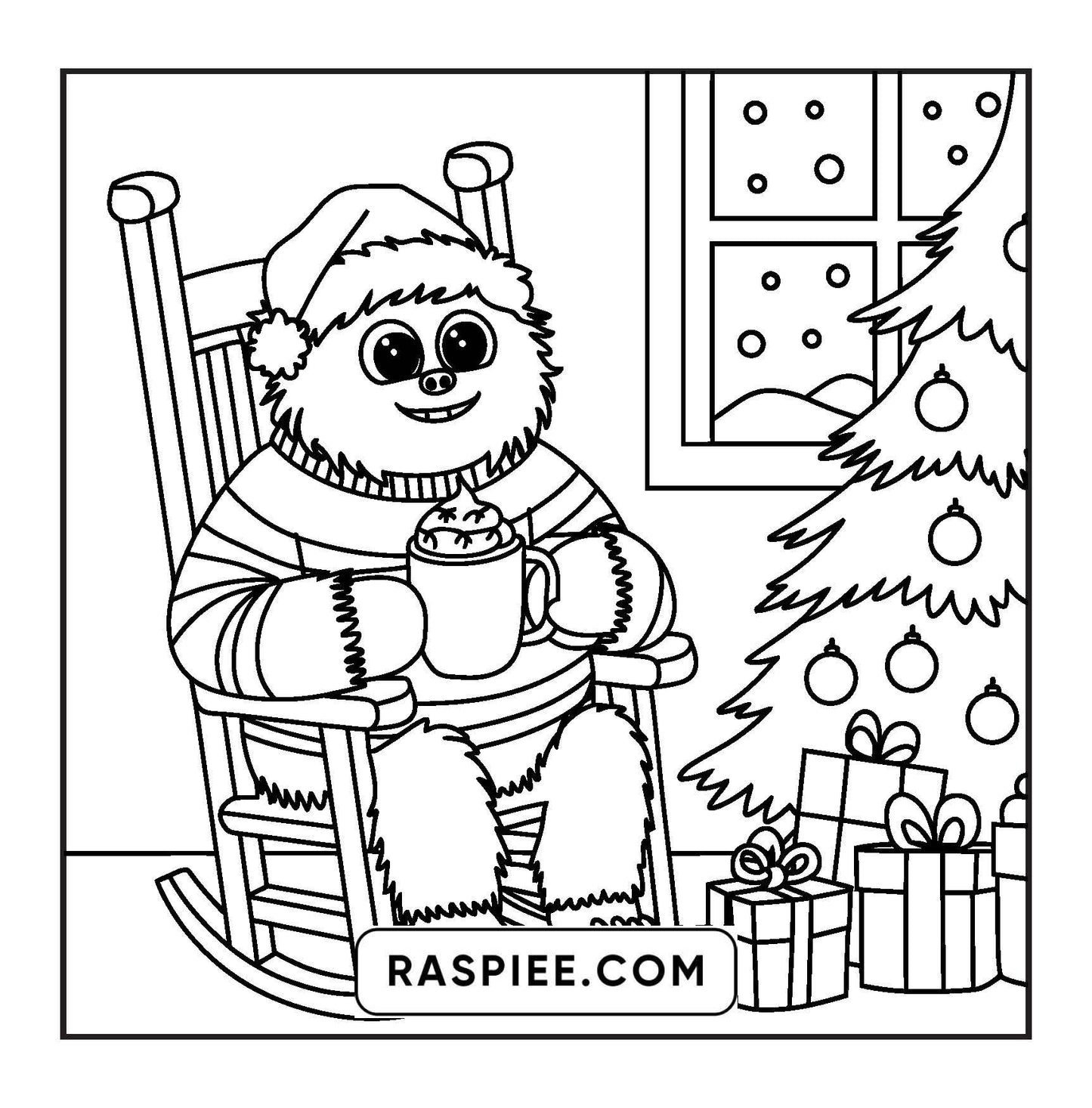 93 Bold and Easy Little Spooky Coloring Pages Printable PDF Instant Download