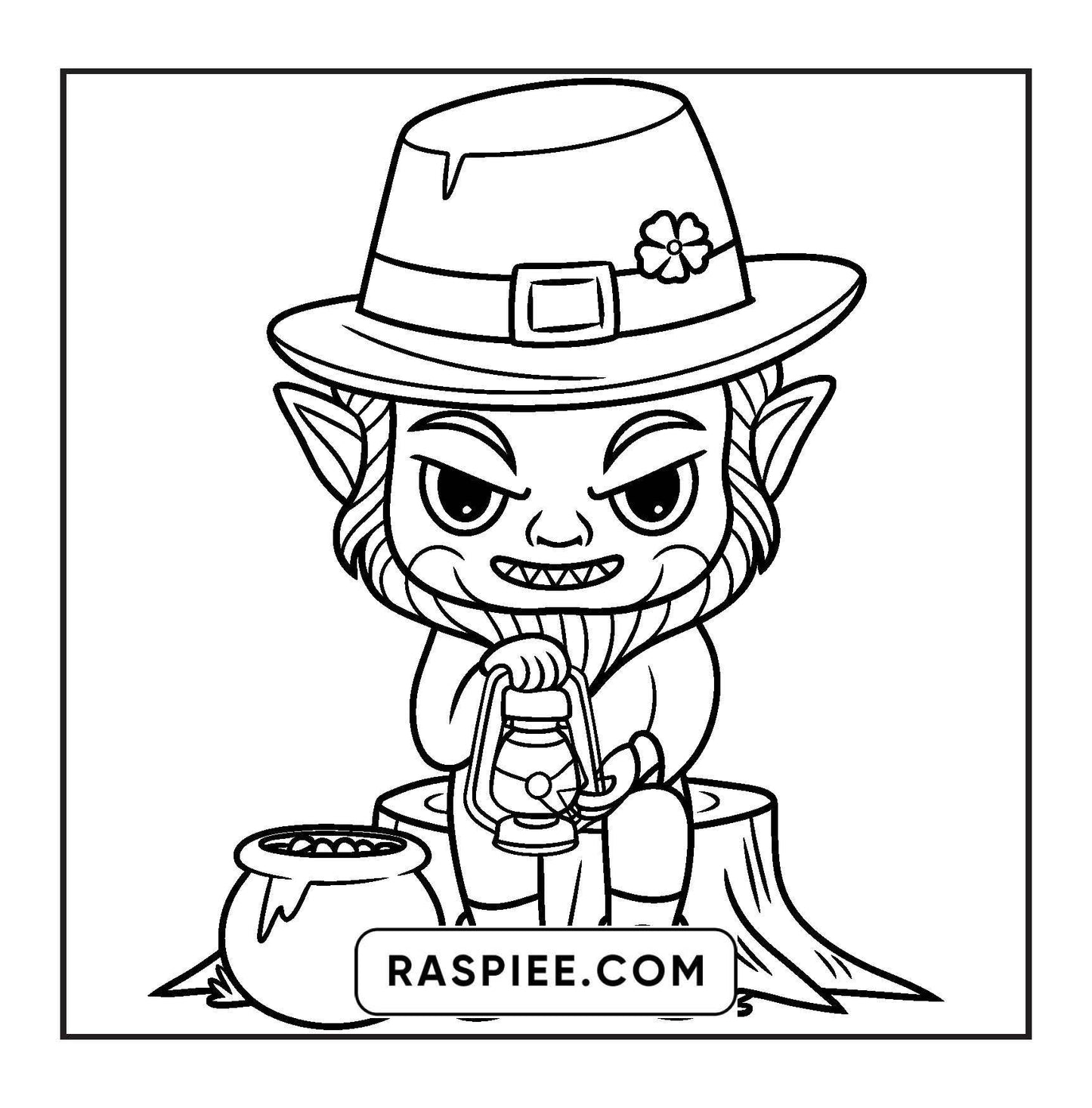 93 Bold and Easy Little Spooky Coloring Pages Printable PDF Instant Download