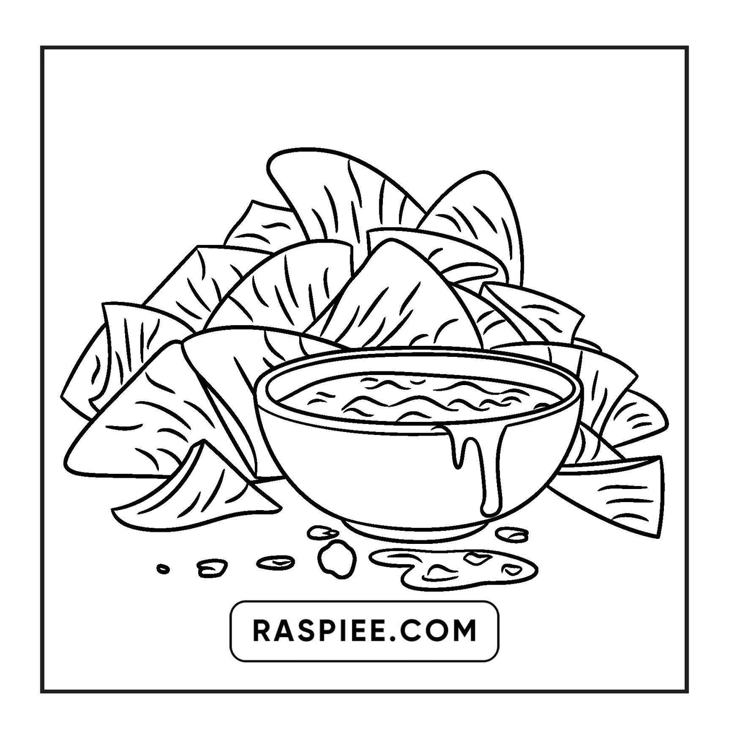 96 Food & Snacks Coloring Pages Bold & Easy Printable