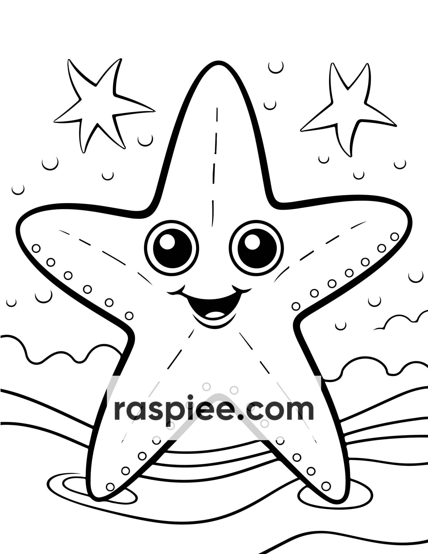 230 Ocean Animal Coloring Pages for Kids, Educational Preschool Printable PDF Instant Download