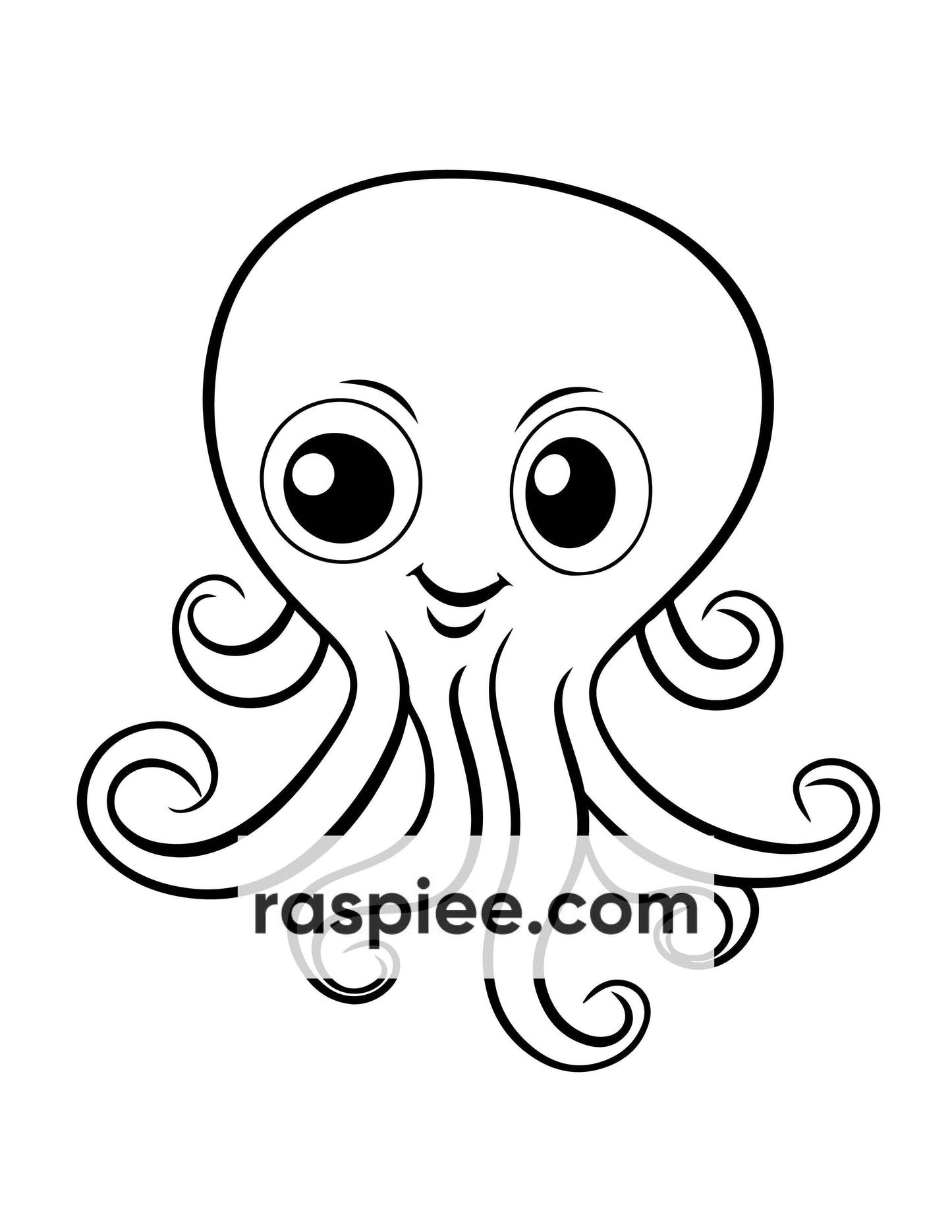 230 Ocean Animal Coloring Pages for Kids, Educational Preschool Printable PDF Instant Download