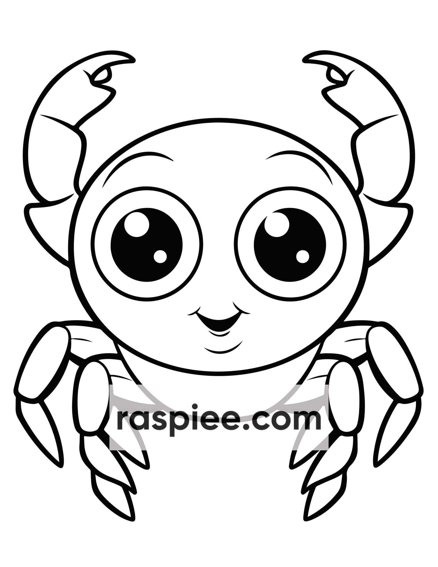 230 Ocean Animal Coloring Pages for Kids, Educational Preschool Printable PDF Instant Download