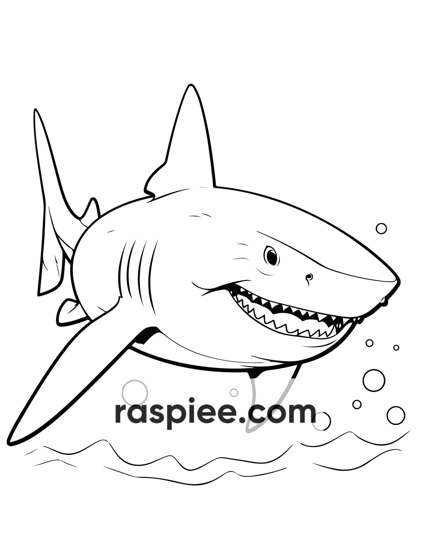230 Ocean Animal Coloring Pages for Kids, Educational Preschool Printable PDF Instant Download