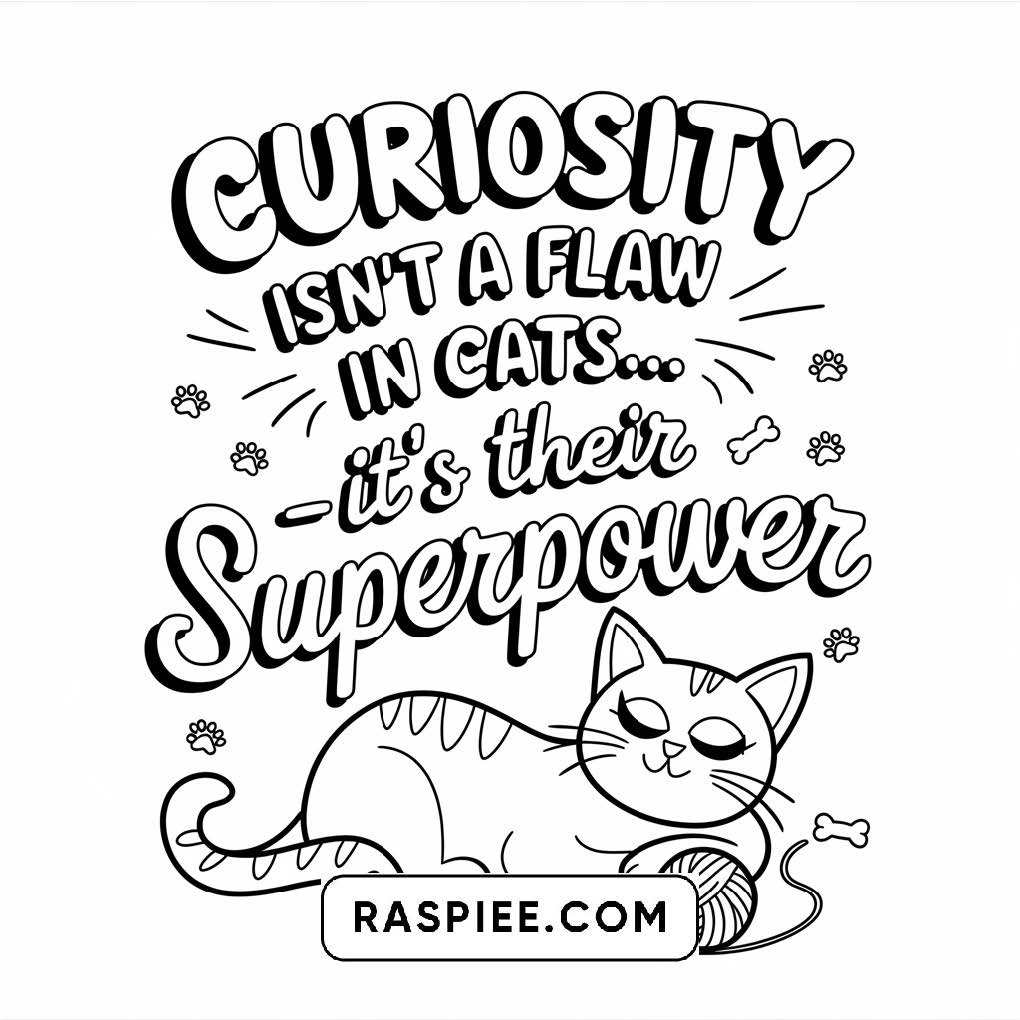 100 Bold and Easy Cute Cats Coloring Pages