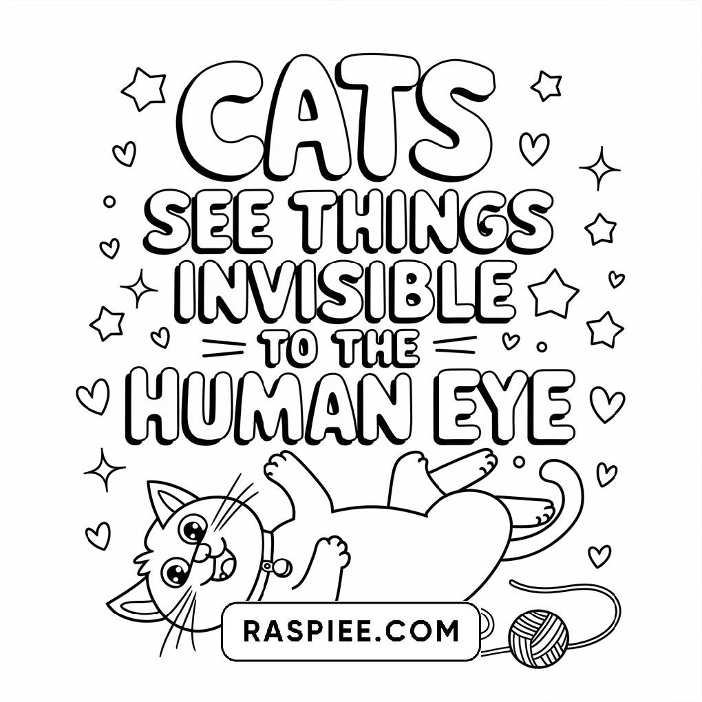 100 Bold and Easy Cute Cats Coloring Pages
