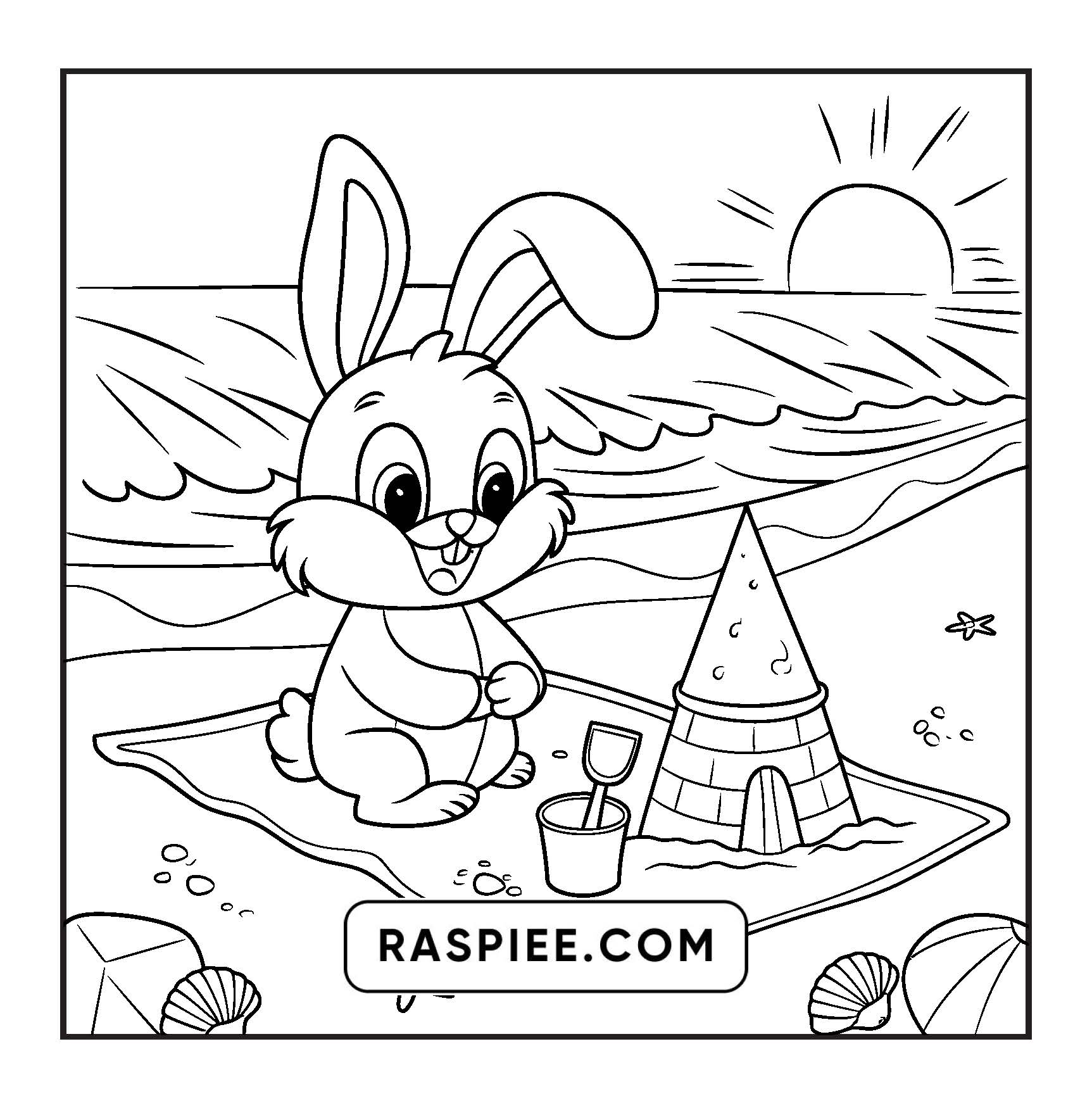 100 Bold and Easy Fluffy Friends Coloring Pages
