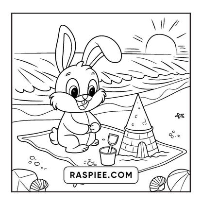 100 Bold and Easy Fluffy Friends Coloring Pages