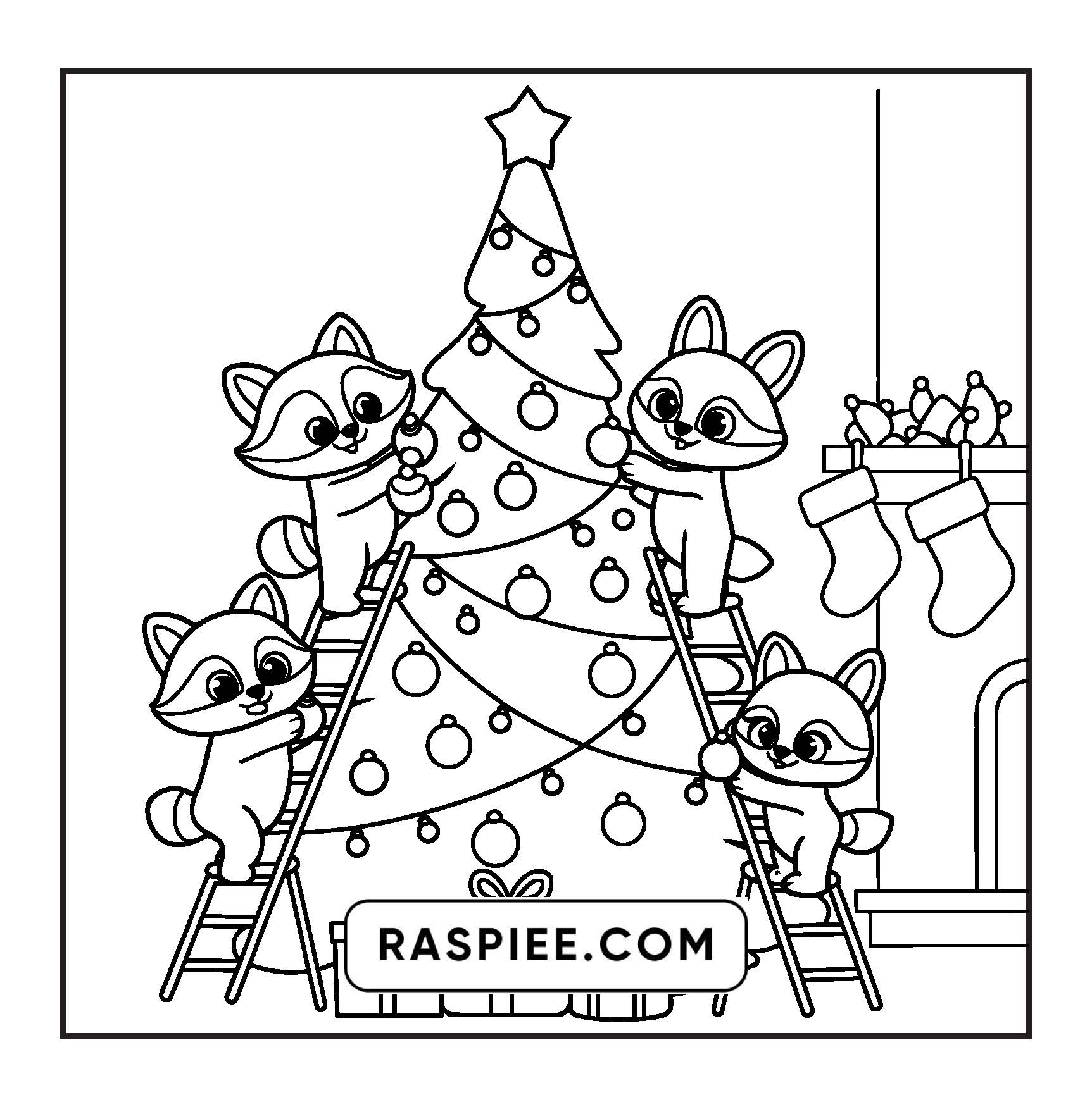 100 Bold and Easy Fluffy Friends Coloring Pages