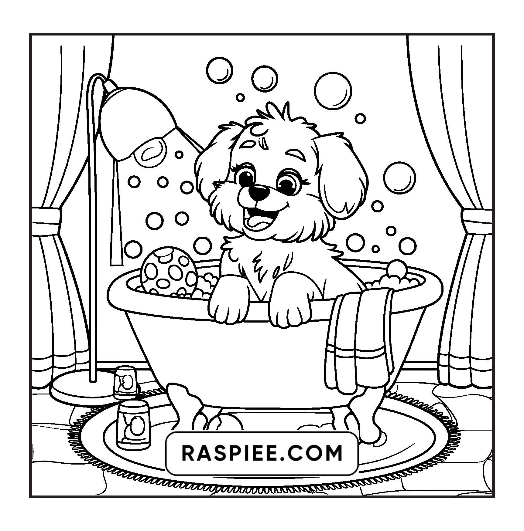 100 Bold and Easy Fluffy Friends Coloring Pages
