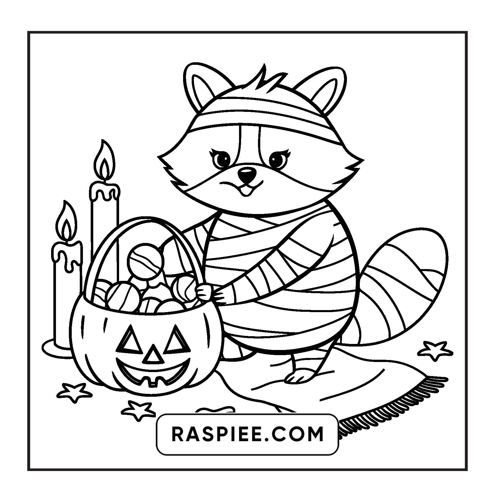 100 Bold and Easy Spooky Times Halloween Coloring Pages