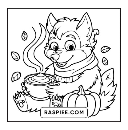 100 Bold and Easy Spooky Times Halloween Coloring Pages