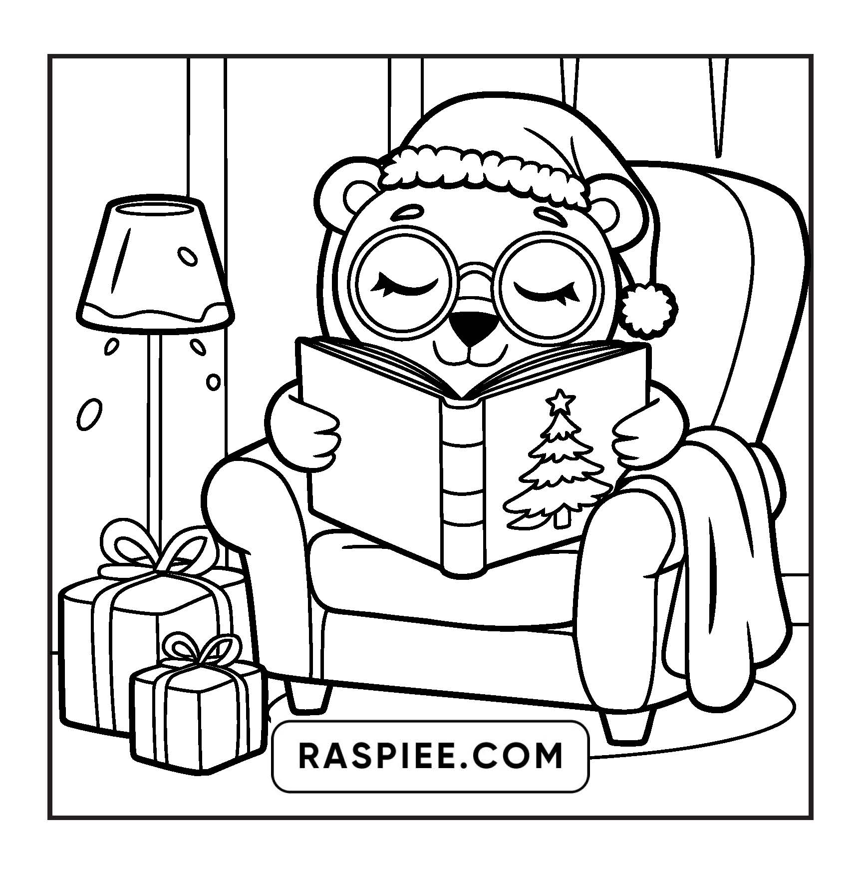 110 Bold and Easy Christmas Hygge Coloring Pages
