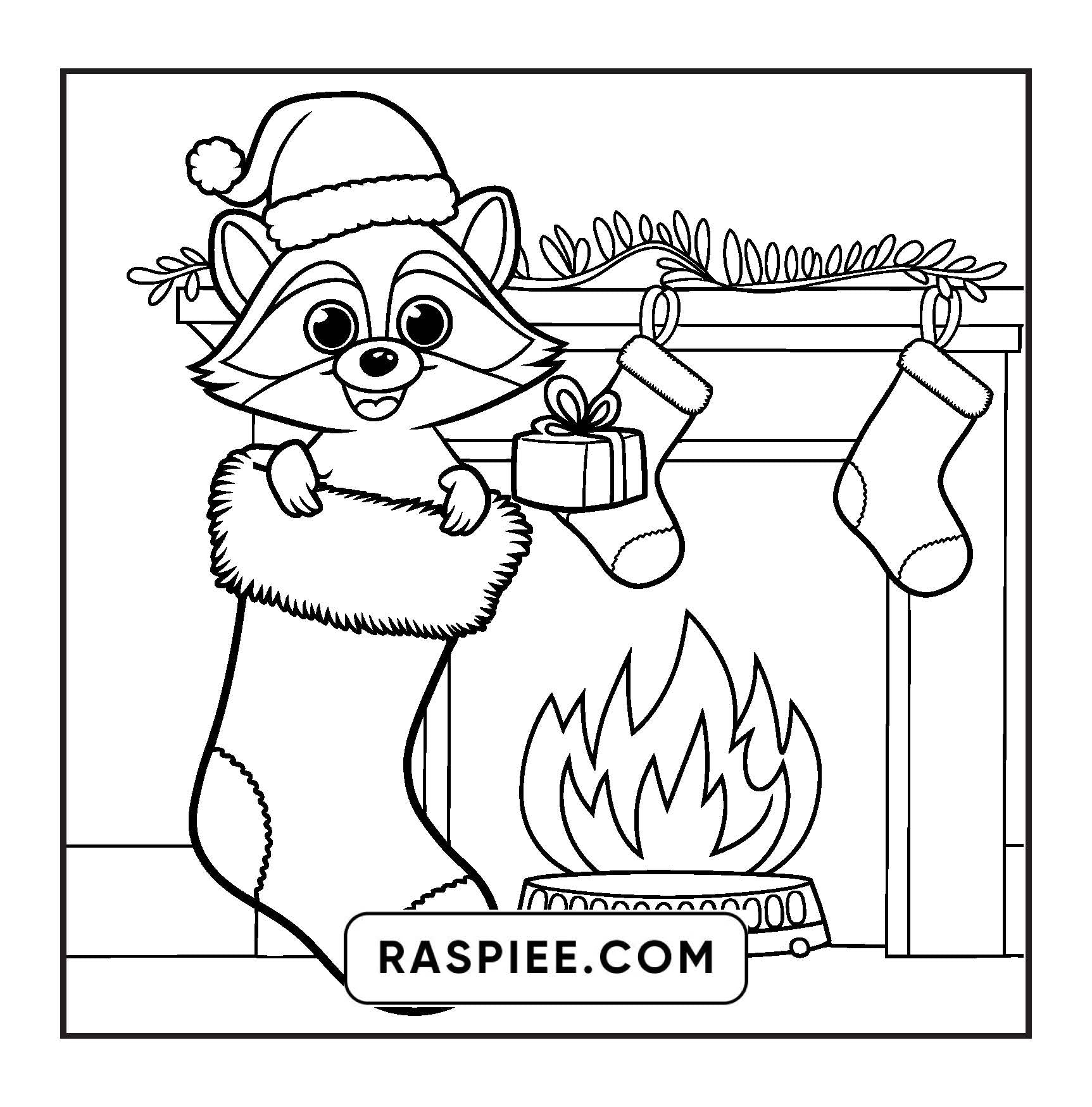 110 Bold and Easy Christmas Hygge Coloring Pages