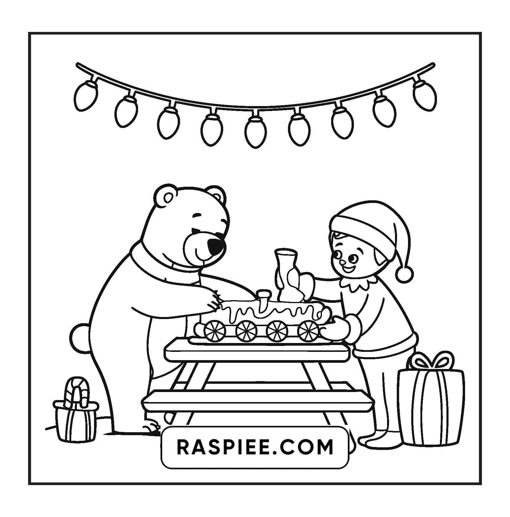 110 Bold and Easy Christmas Hygge Coloring Pages