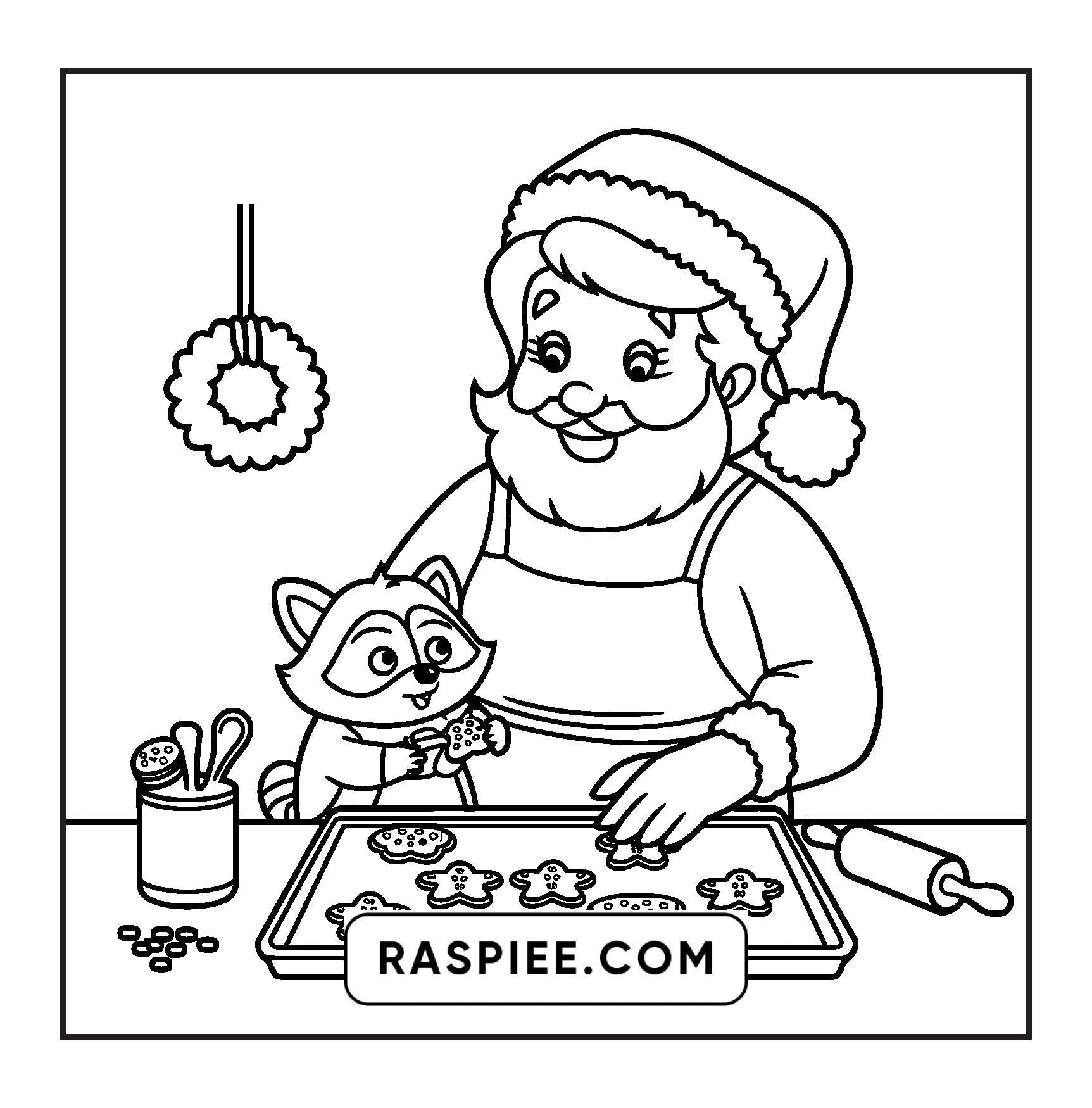 110 Bold and Easy Christmas Hygge Coloring Pages