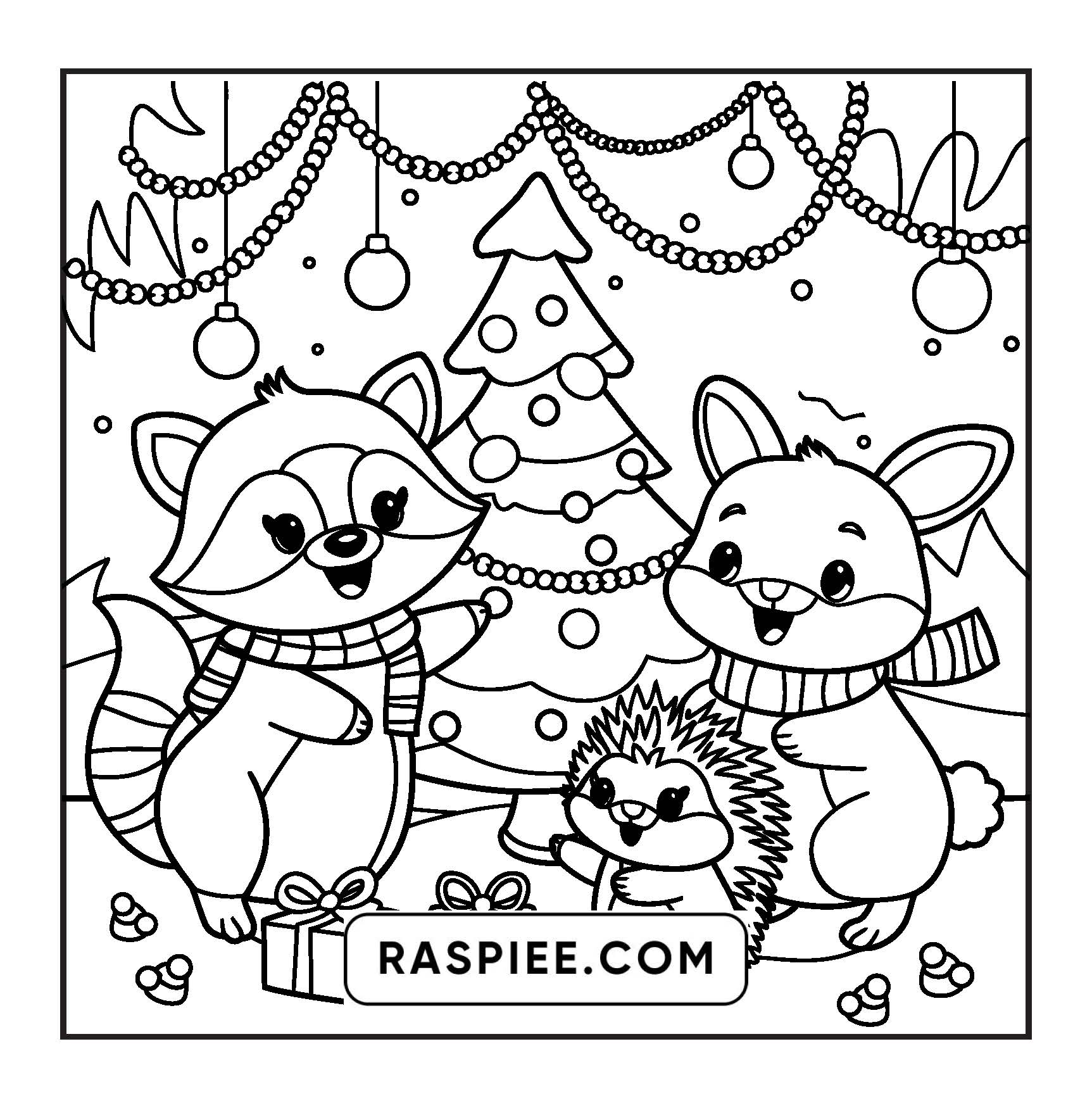 110 Bold and Easy Christmas Hygge Coloring Pages
