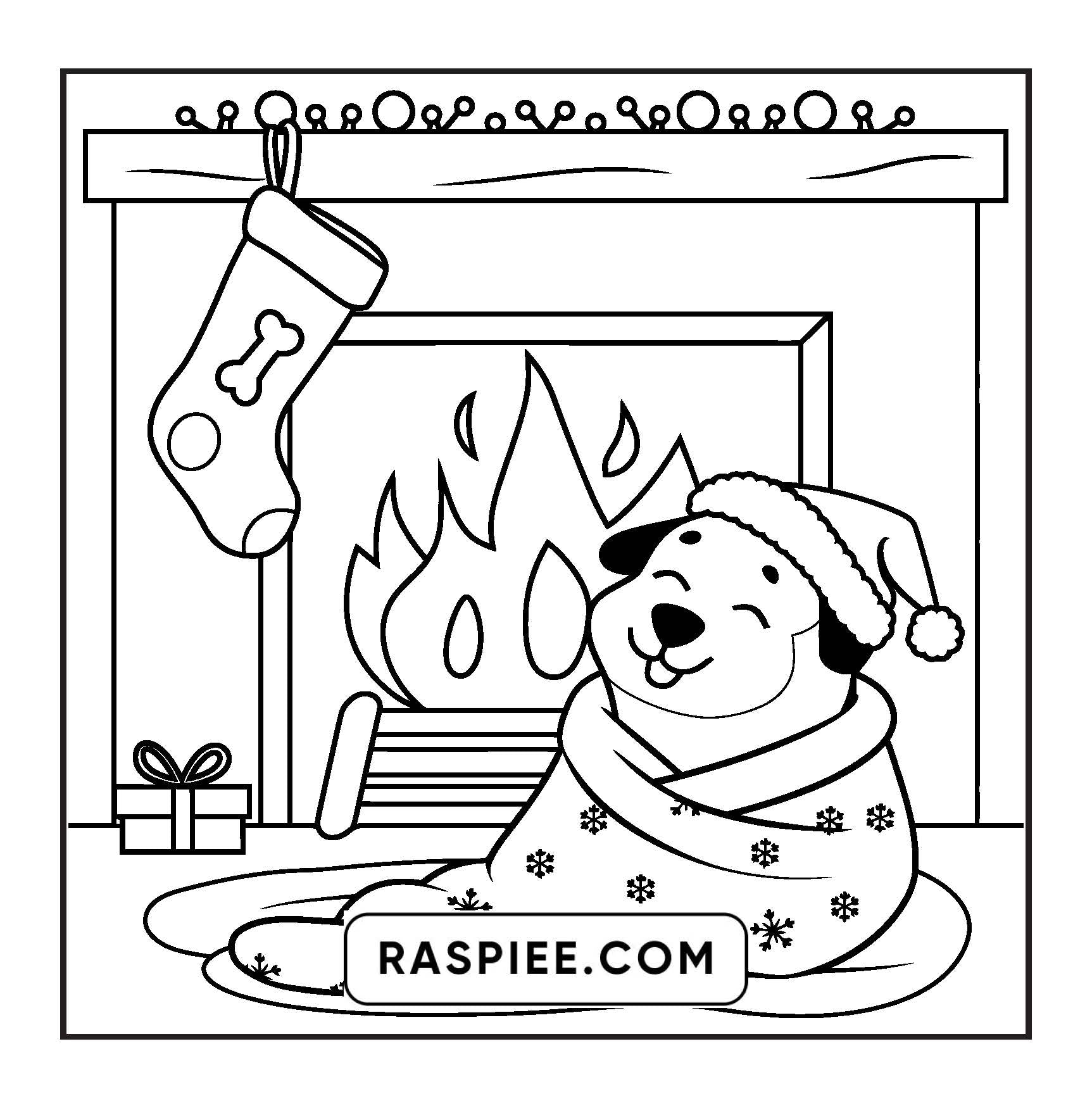 110 Bold and Easy Christmas Hygge Coloring Pages