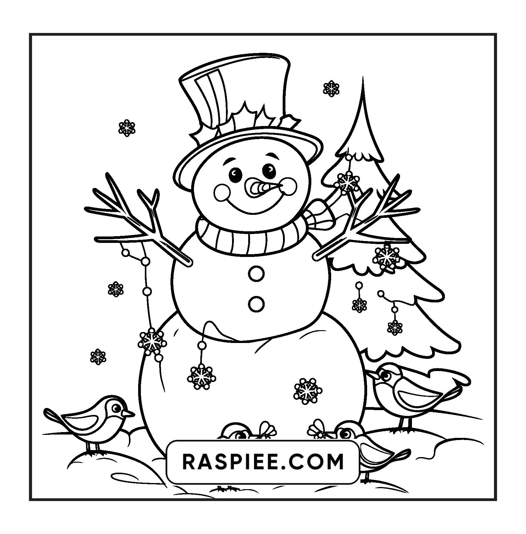 110 Bold and Easy Christmas Hygge Coloring Pages