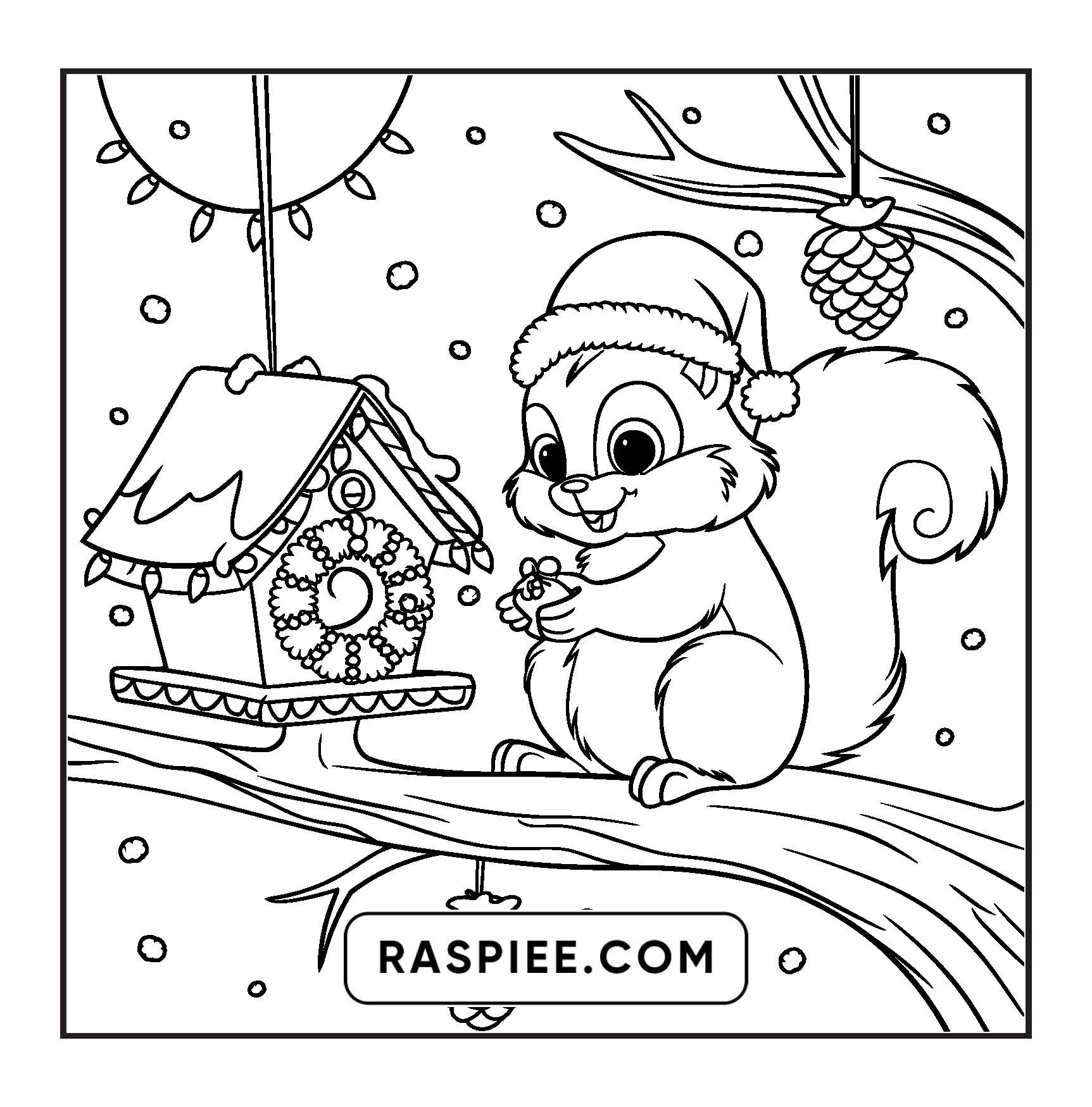 110 Bold and Easy Christmas Hygge Coloring Pages