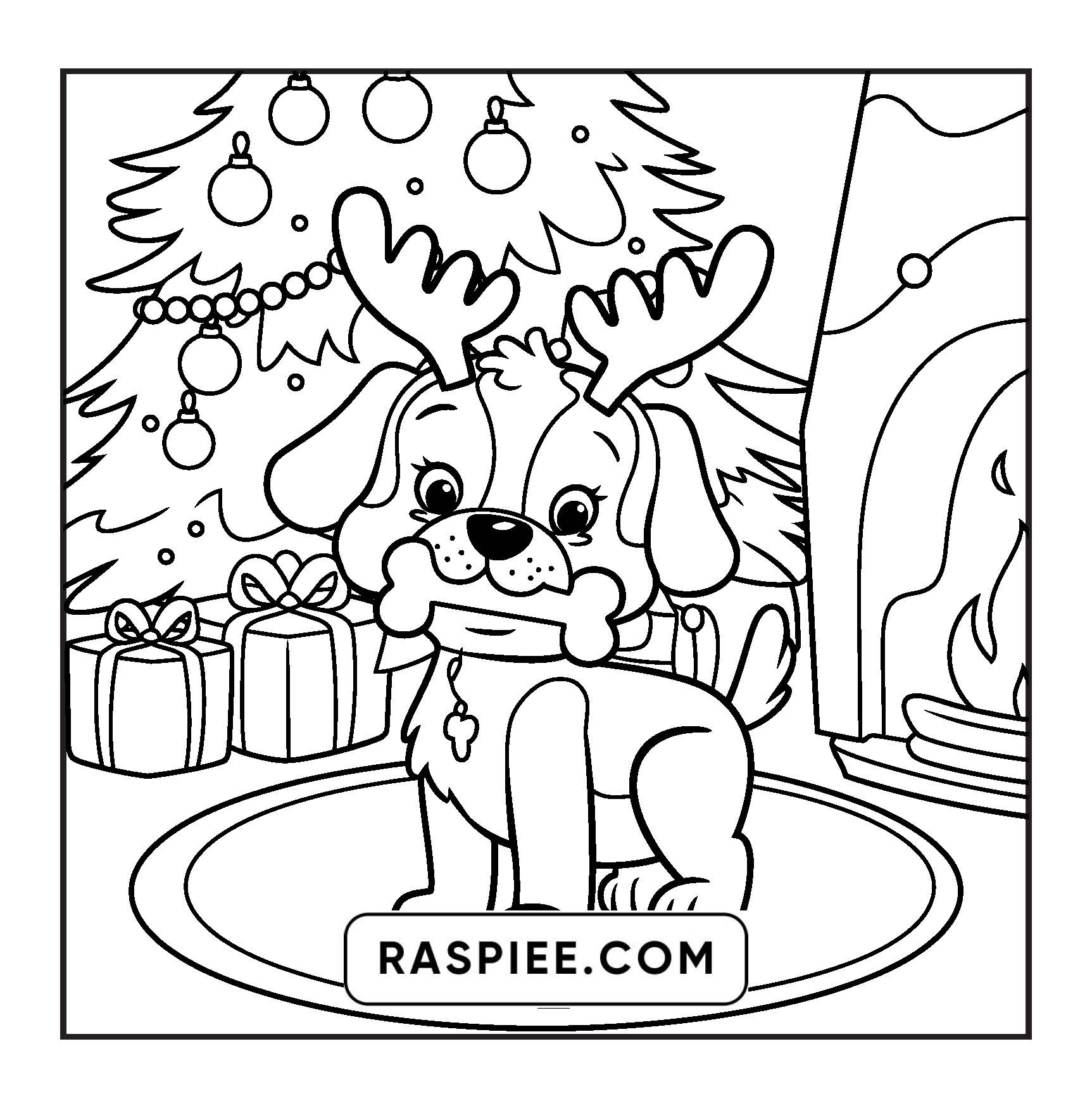 110 Bold and Easy Christmas Hygge Coloring Pages
