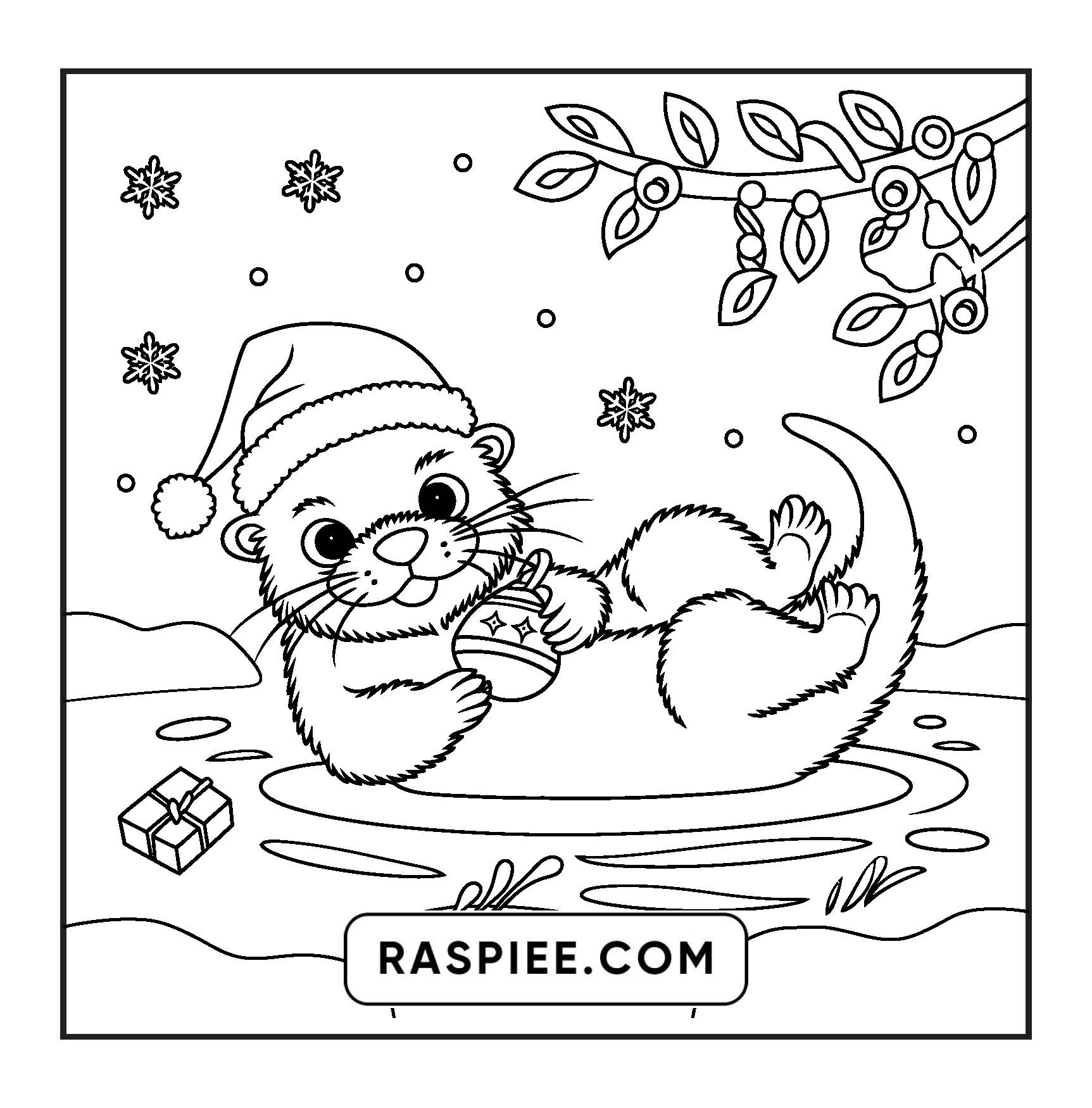 110 Bold and Easy Christmas Hygge Coloring Pages