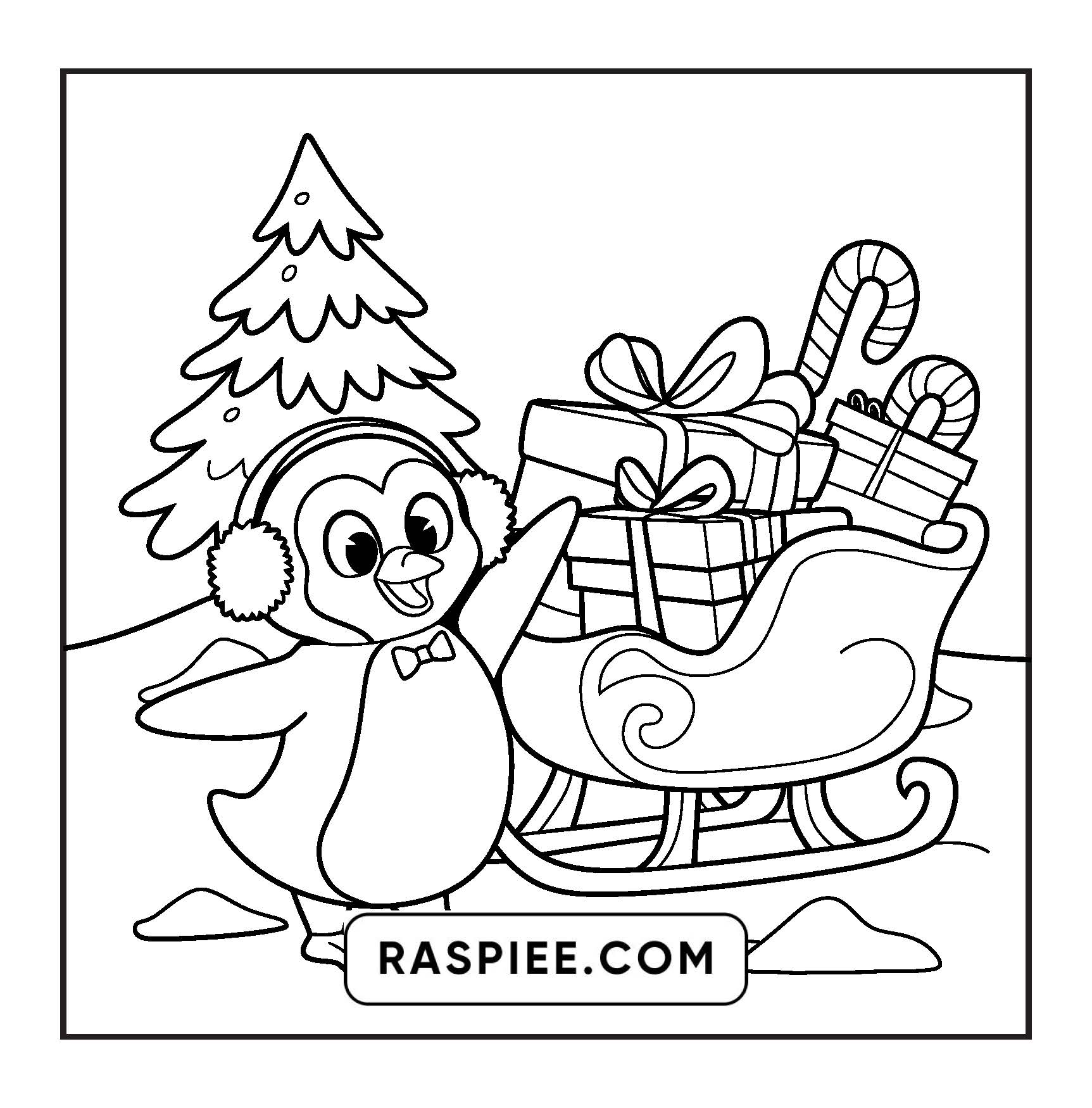 110 Bold and Easy Christmas Hygge Coloring Pages