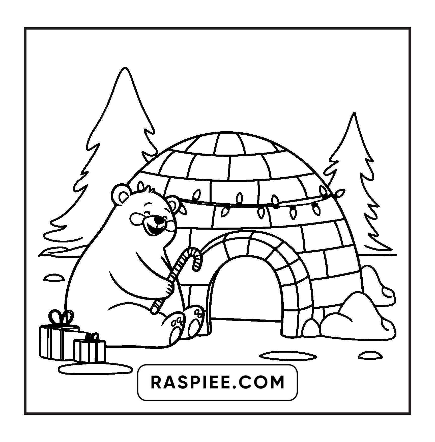 110 Bold and Easy Christmas Hygge Coloring Pages
