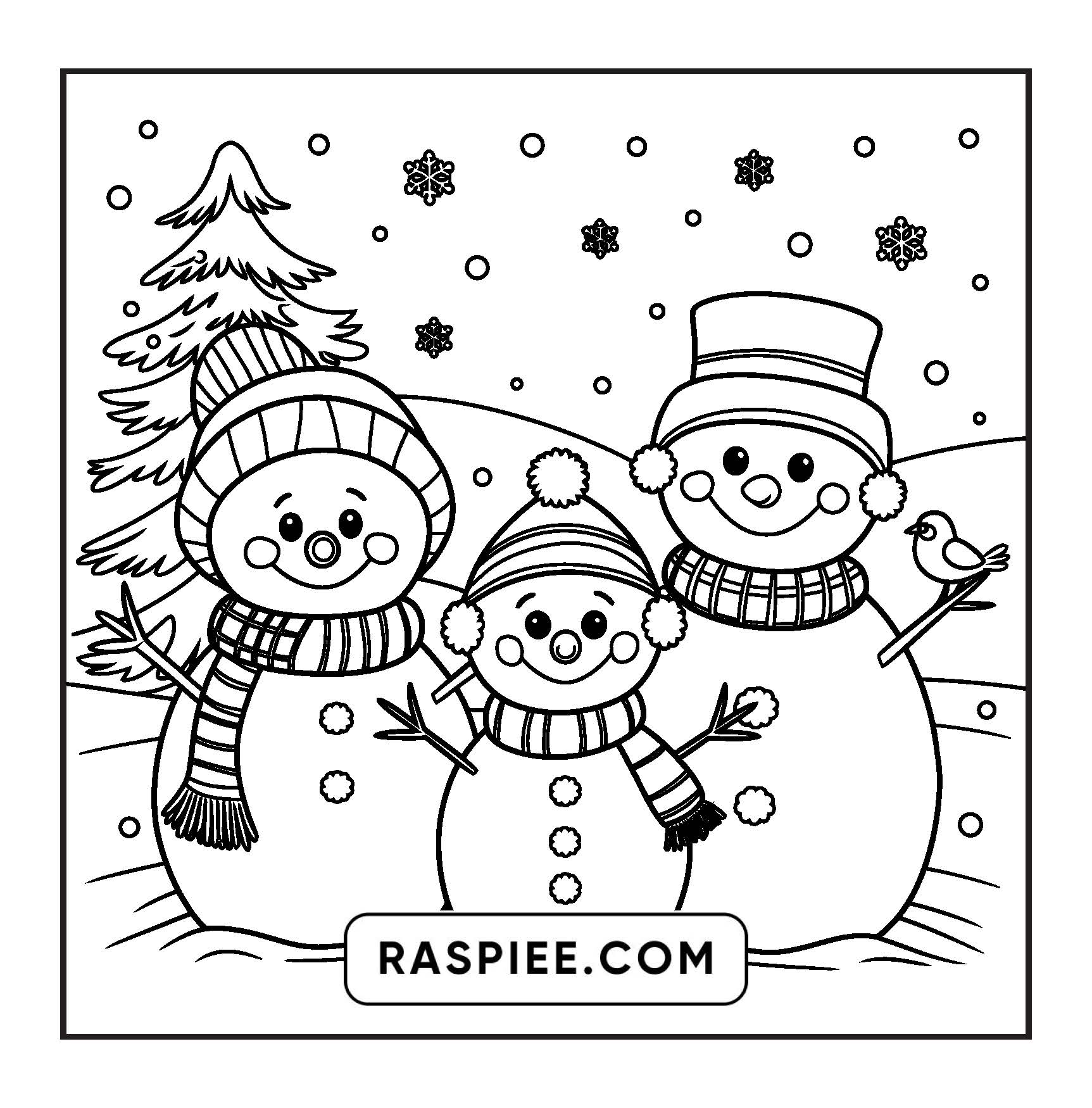 110 Bold and Easy Christmas Hygge Coloring Pages