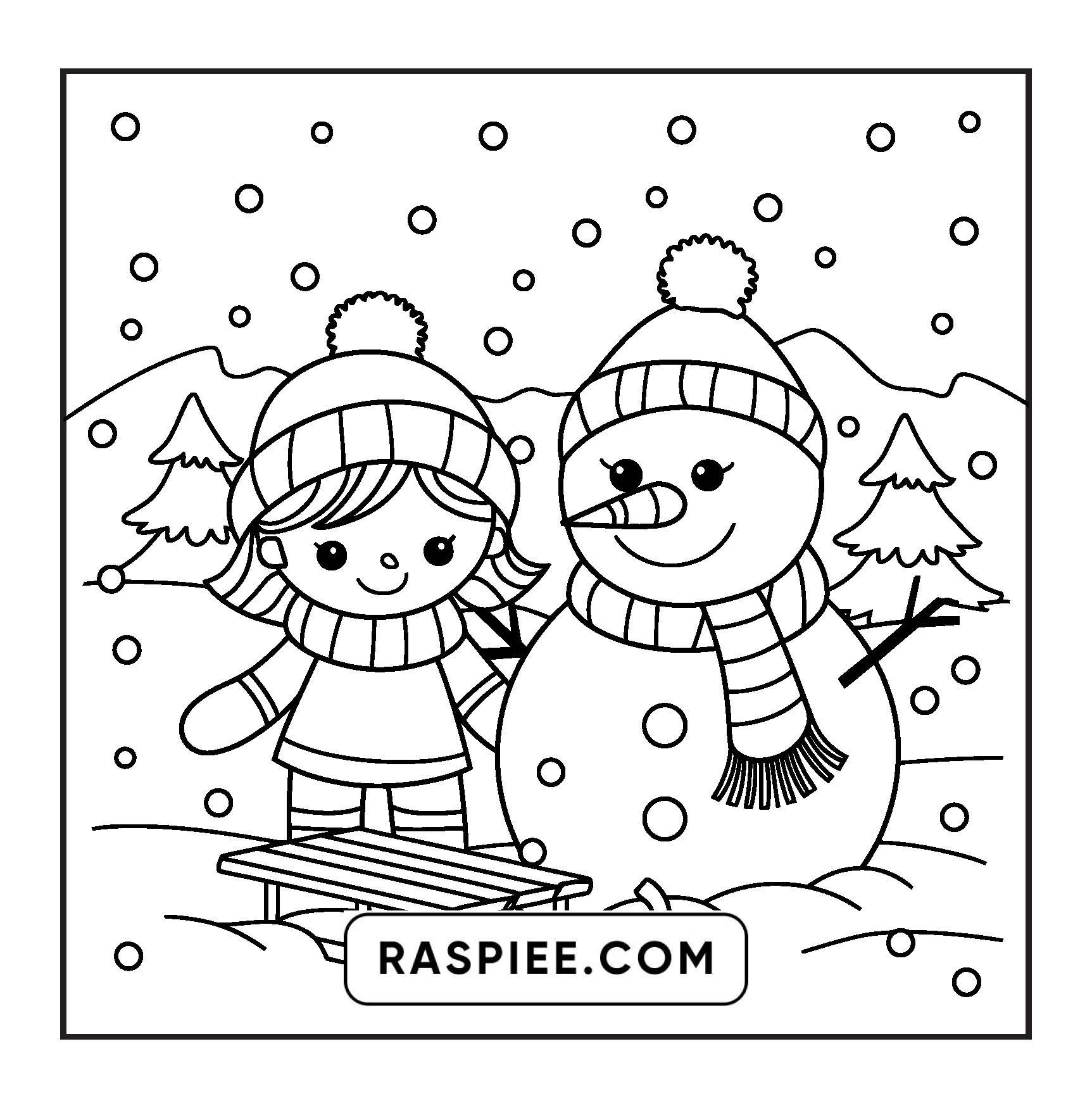 110 Bold and Easy Christmas Hygge Coloring Pages