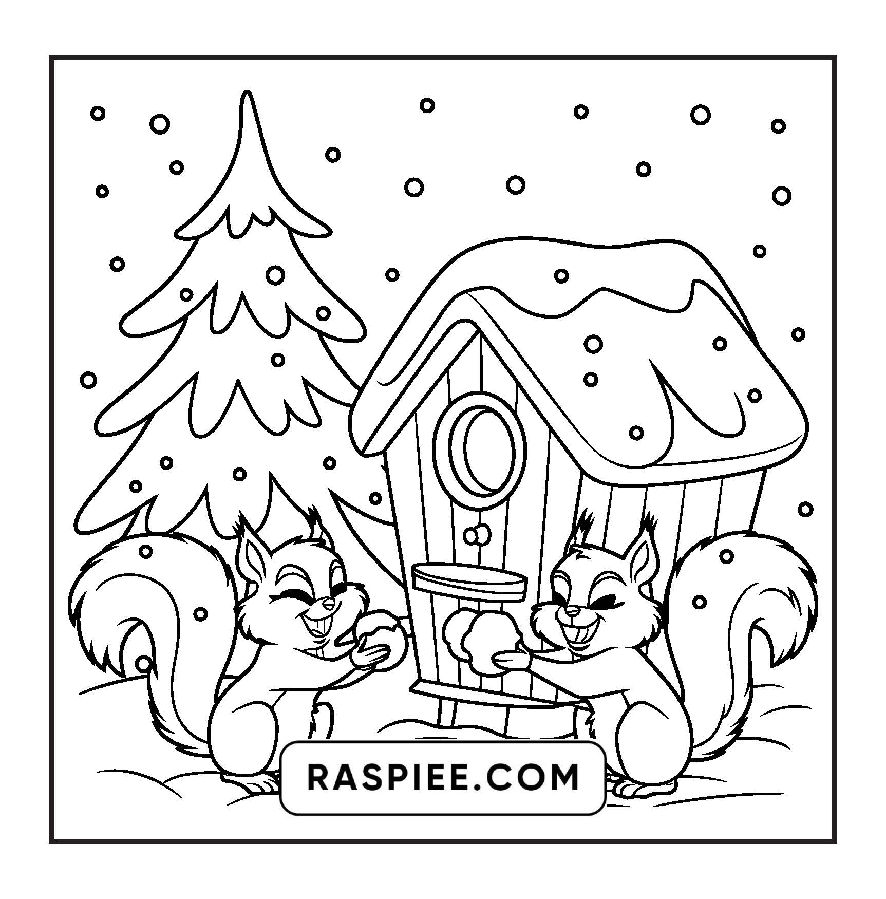110 Bold and Easy Christmas Hygge Coloring Pages