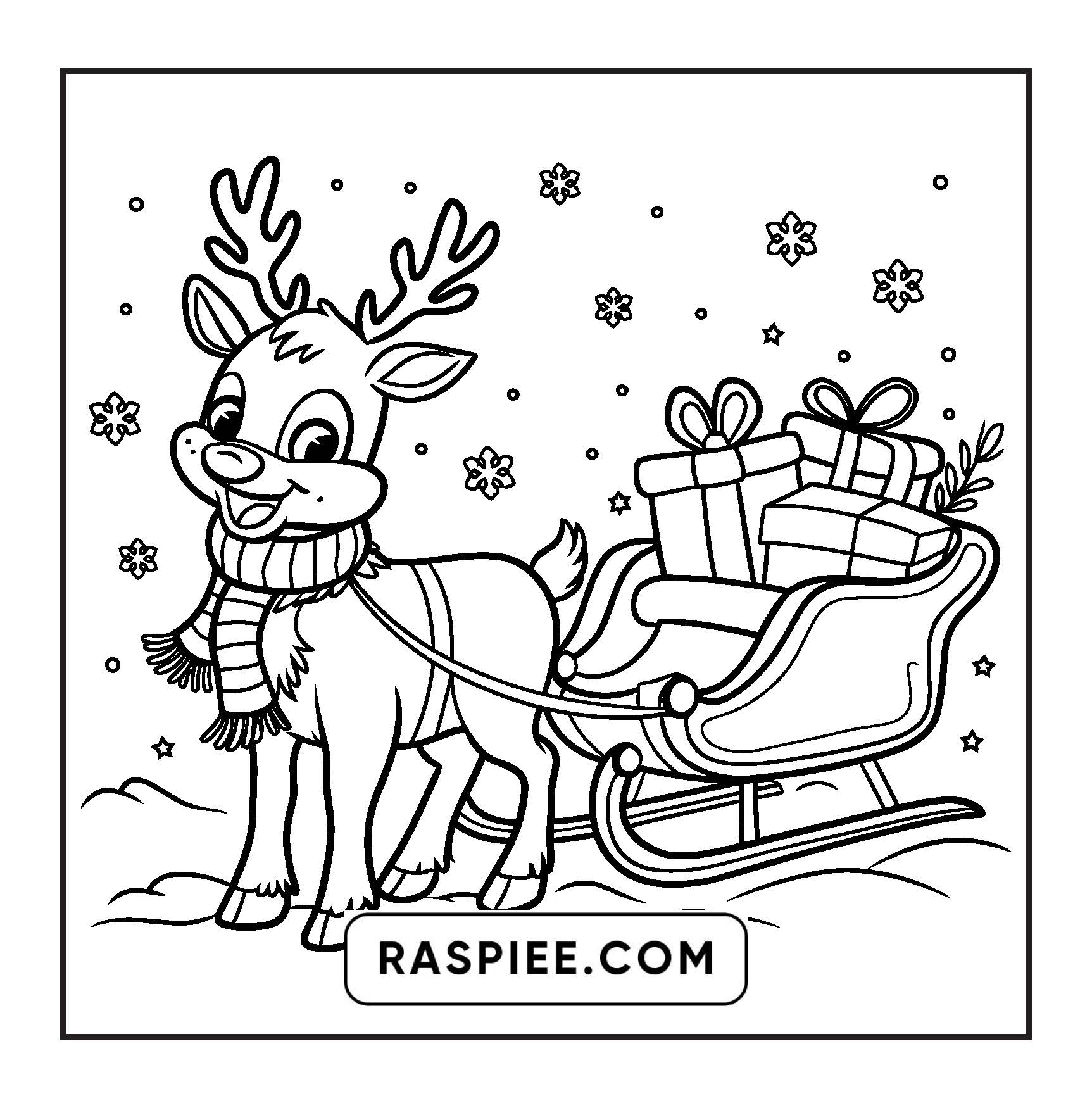 110 Bold and Easy Christmas Hygge Coloring Pages