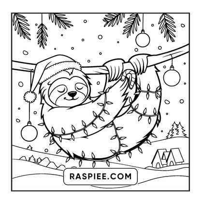 110 Bold and Easy Christmas Hygge Coloring Pages