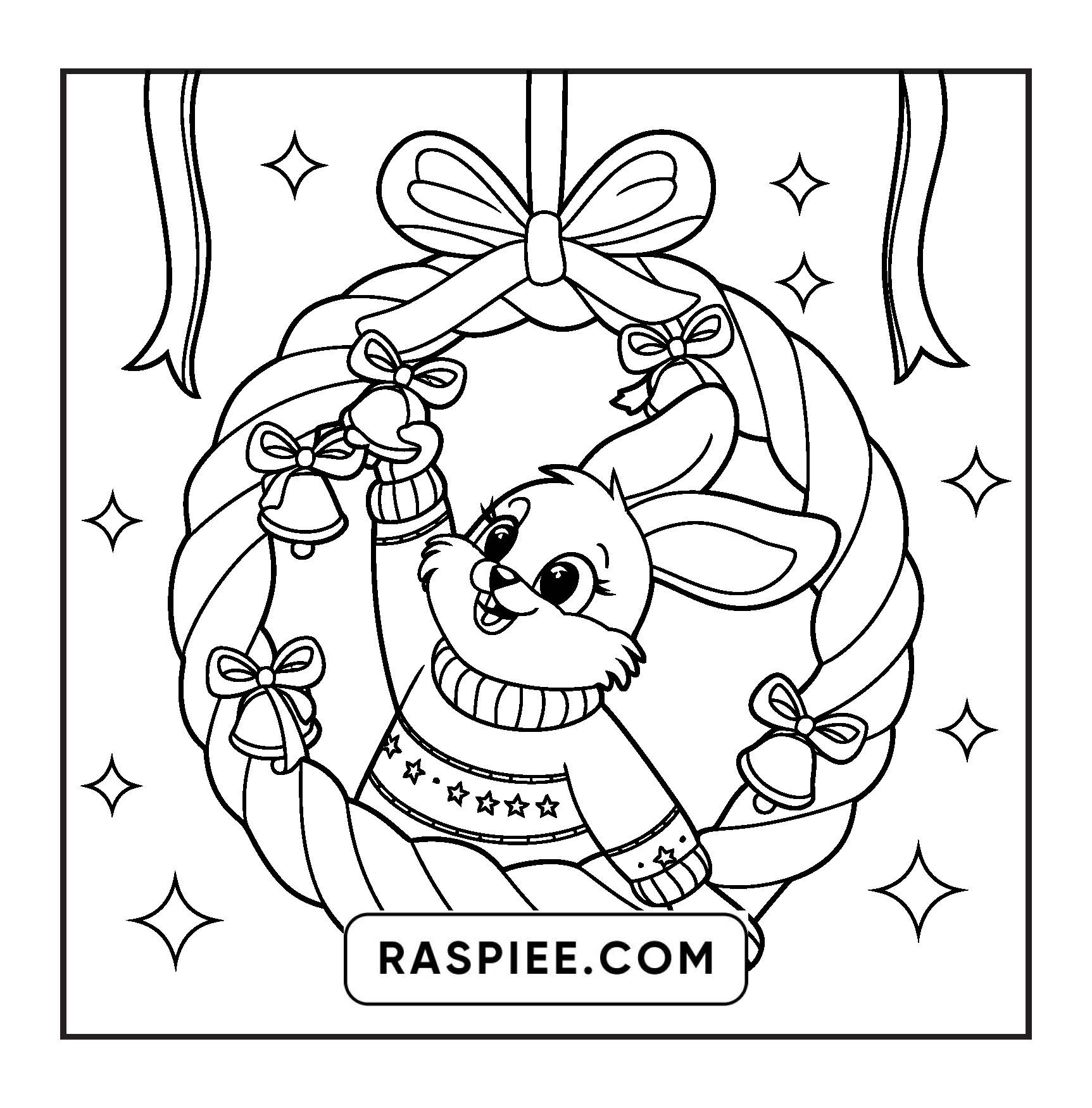 110 Bold and Easy Christmas Hygge Coloring Pages