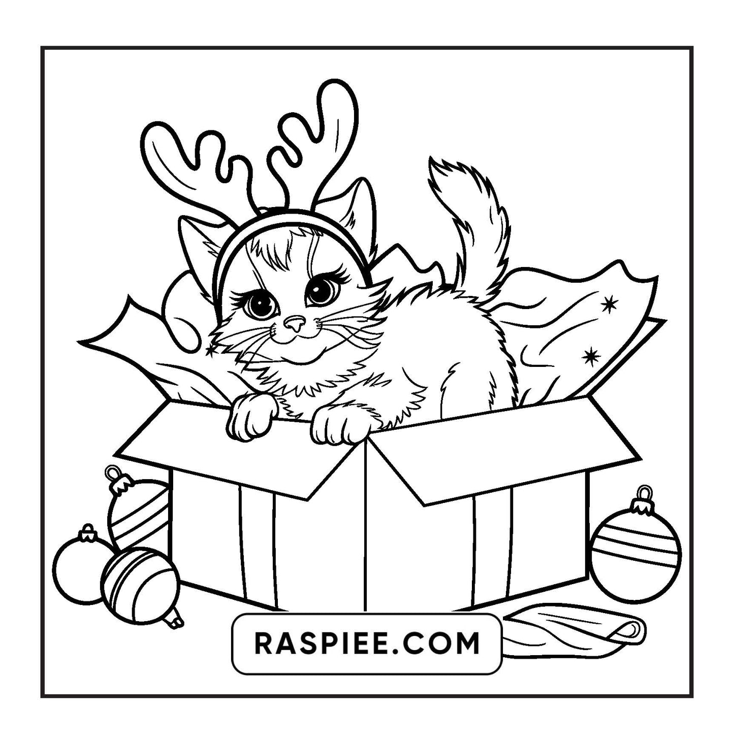 110 Bold and Easy Christmas Hygge Coloring Pages