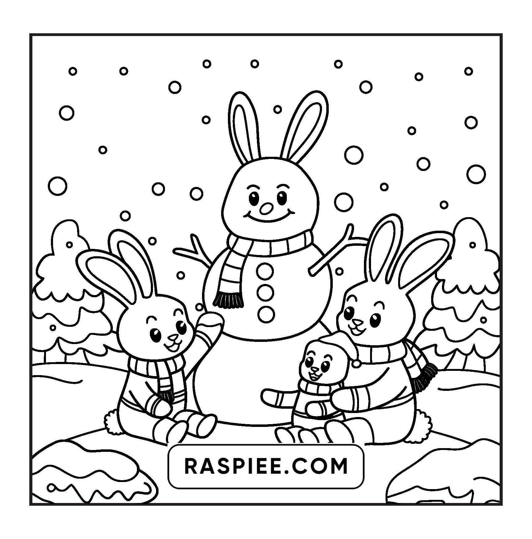110 Bold and Easy Christmas Hygge Coloring Pages