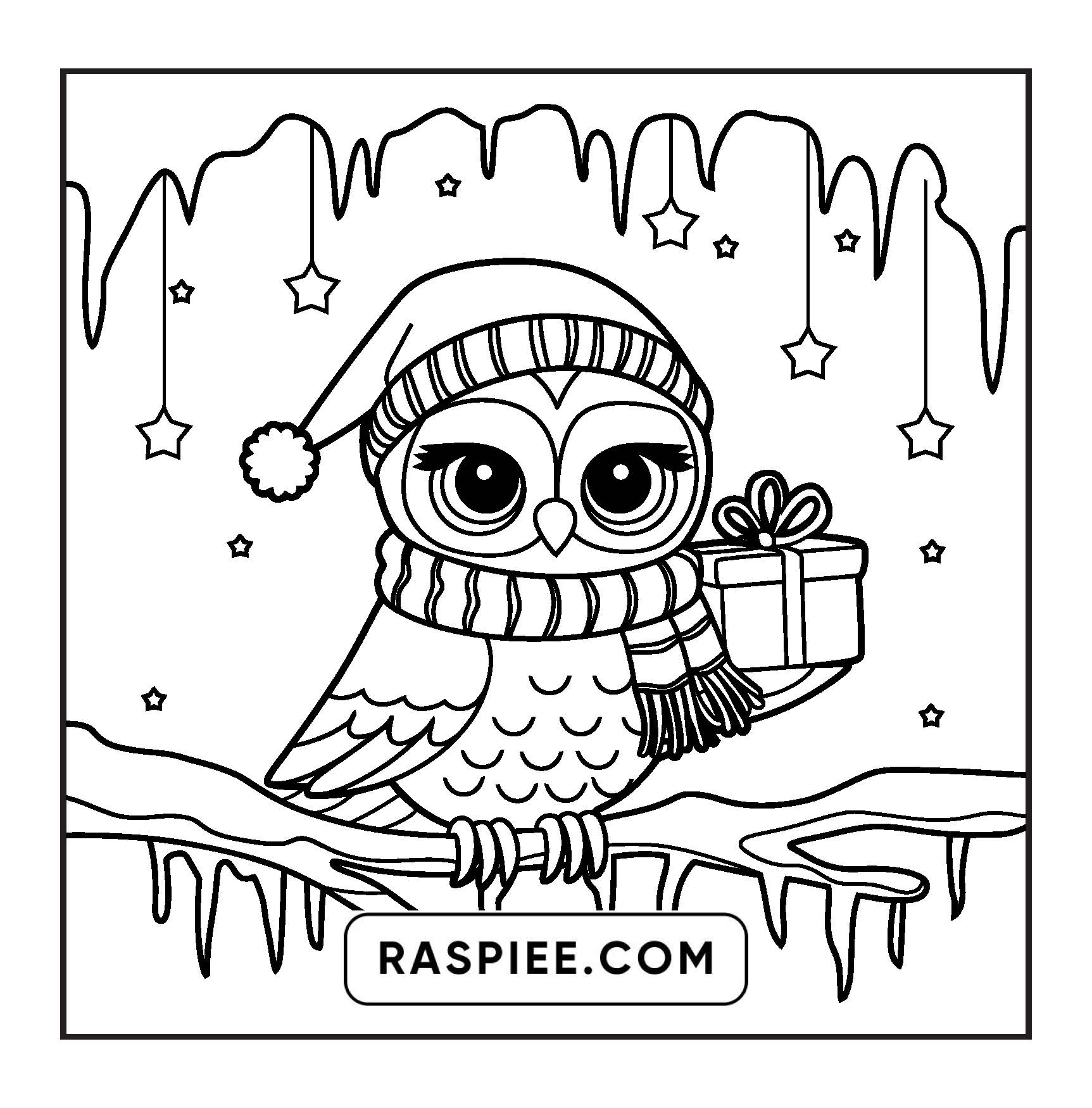 110 Bold and Easy Christmas Hygge Coloring Pages