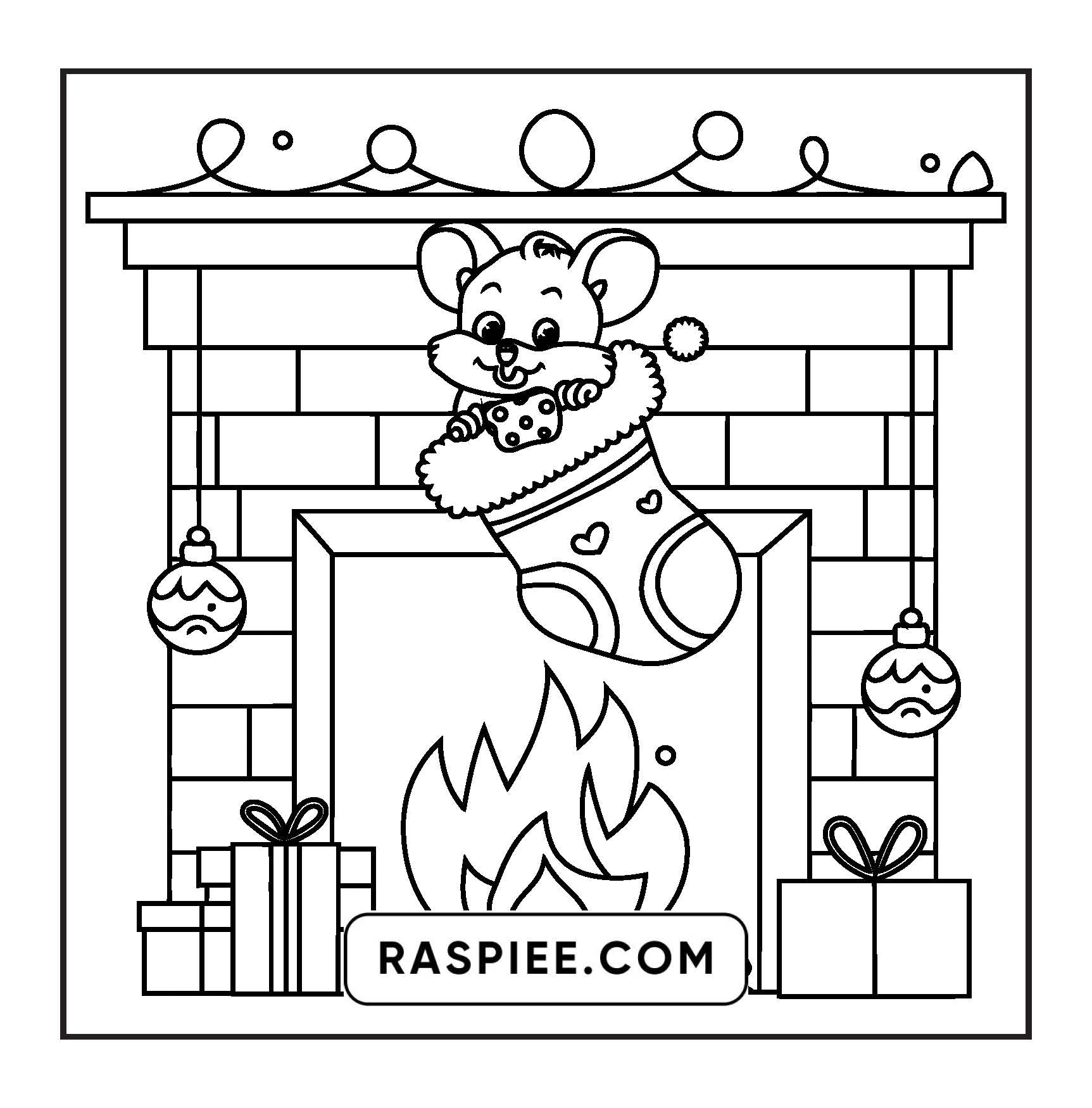 110 Bold and Easy Christmas Hygge Coloring Pages