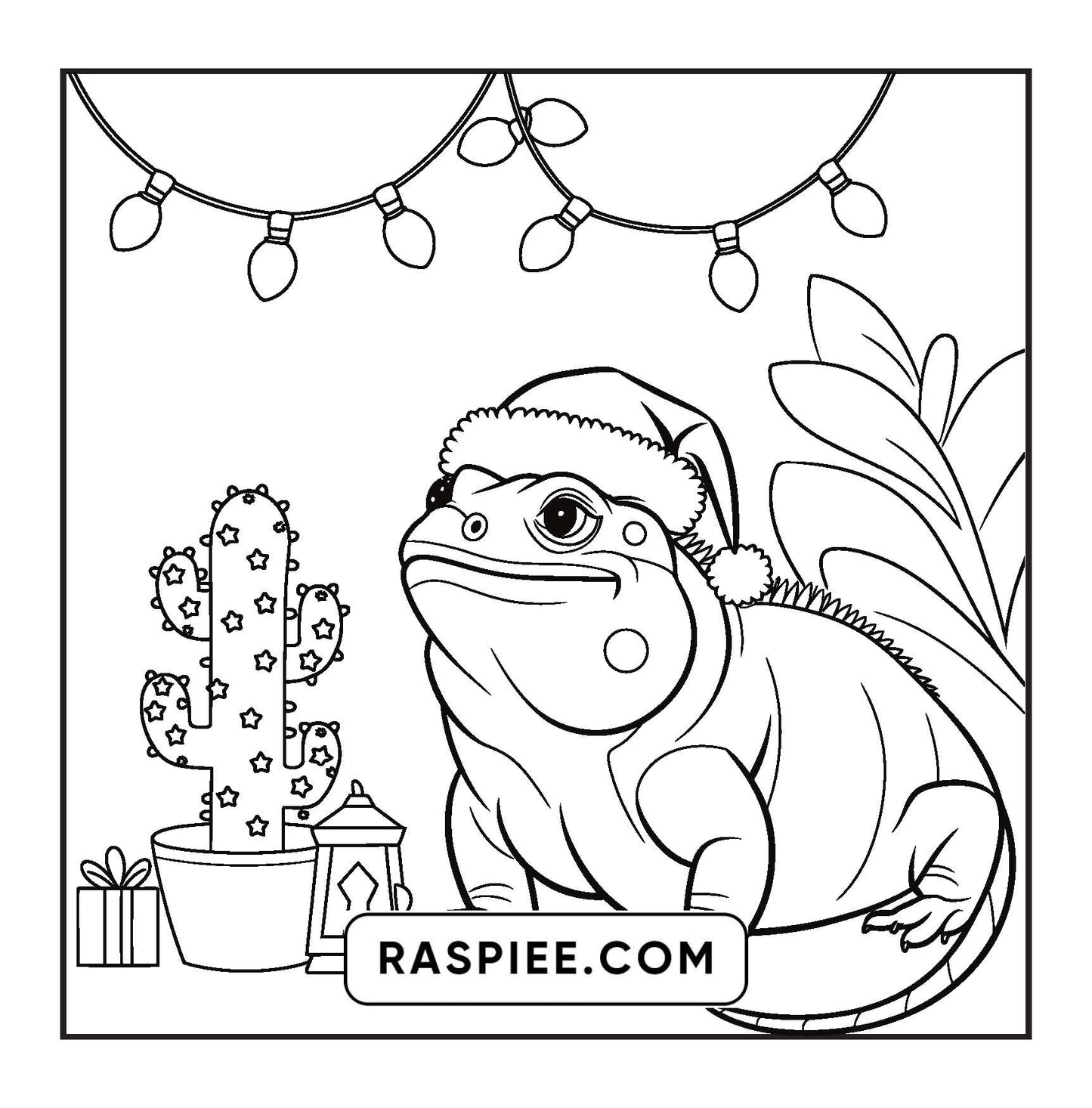 114 Bold and Easy Festive Corner Christmas Coloring Pages
