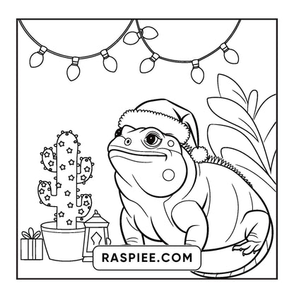 114 Bold and Easy Festive Corner Christmas Coloring Pages