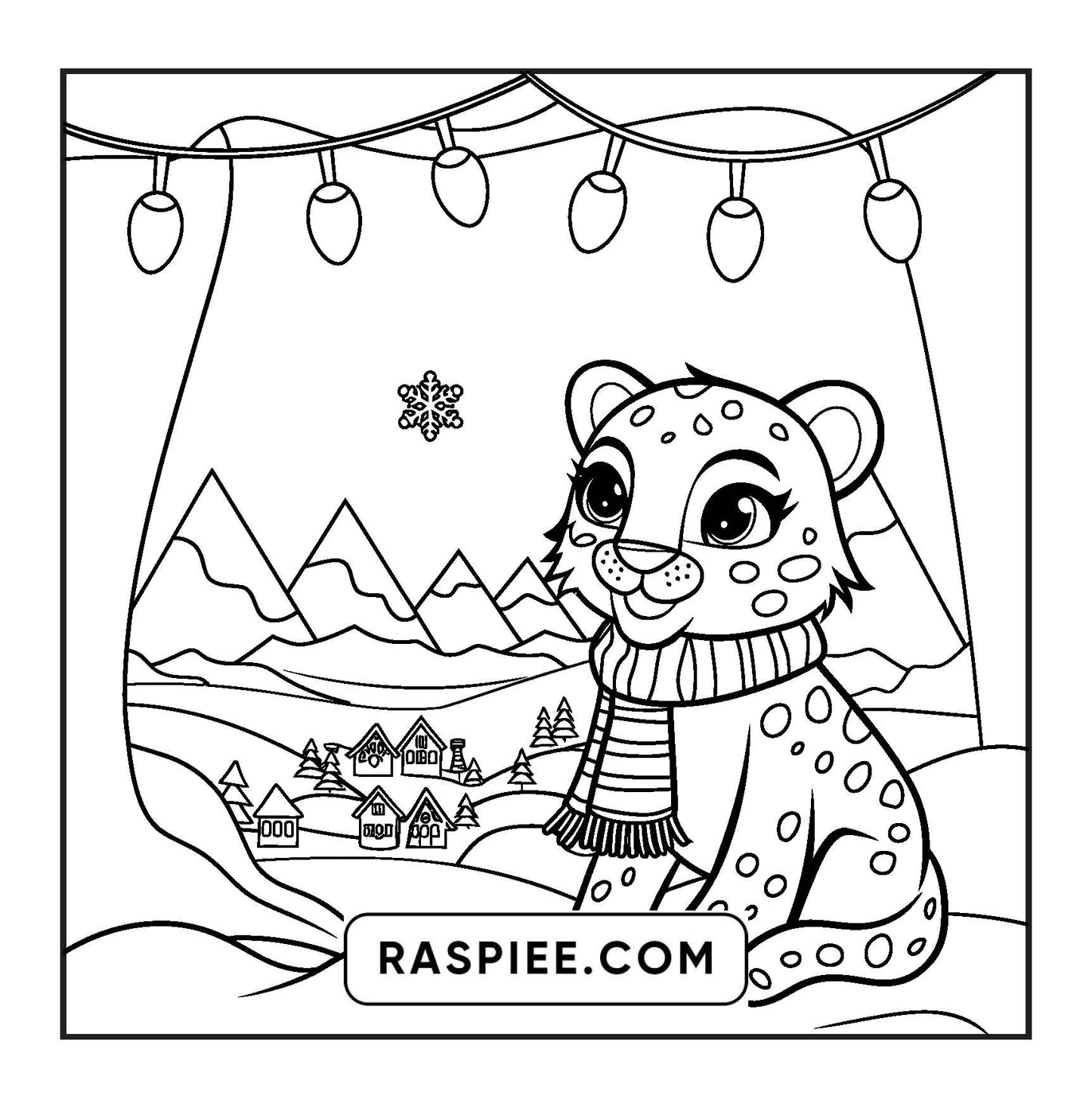 114 Bold and Easy Festive Corner Christmas Coloring Pages