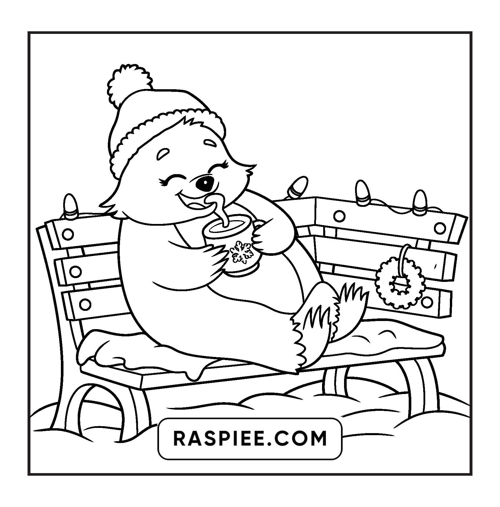 114 Bold and Easy Festive Corner Christmas Coloring Pages